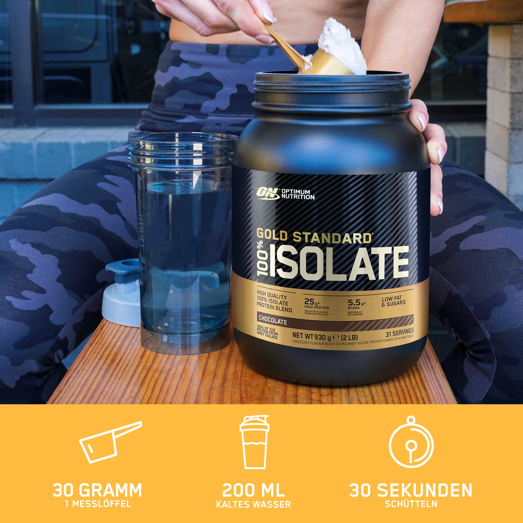 100% Gold Standard Isolate (930g) - Image 13