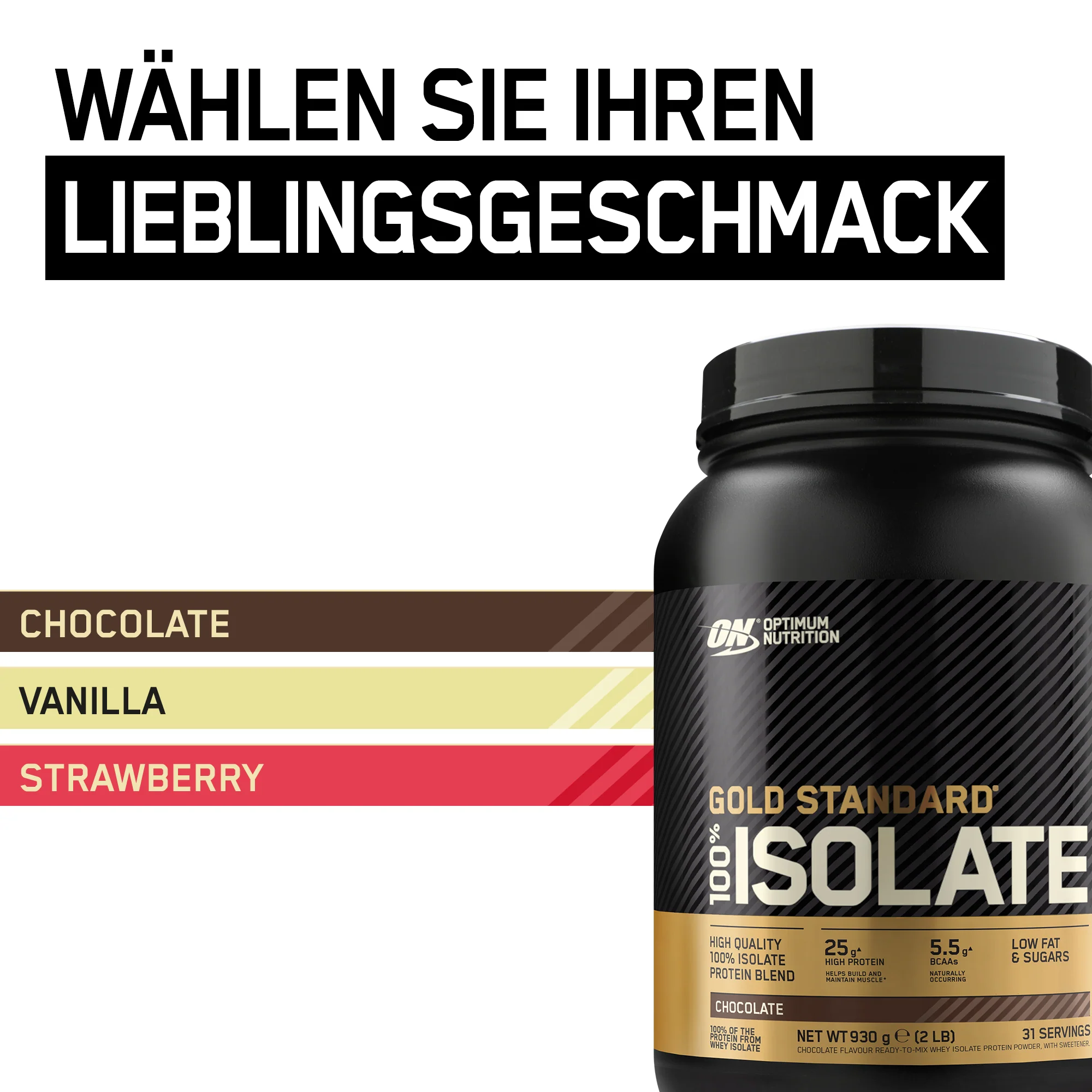 100% Gold Standard Isolate (930g) - Image 25