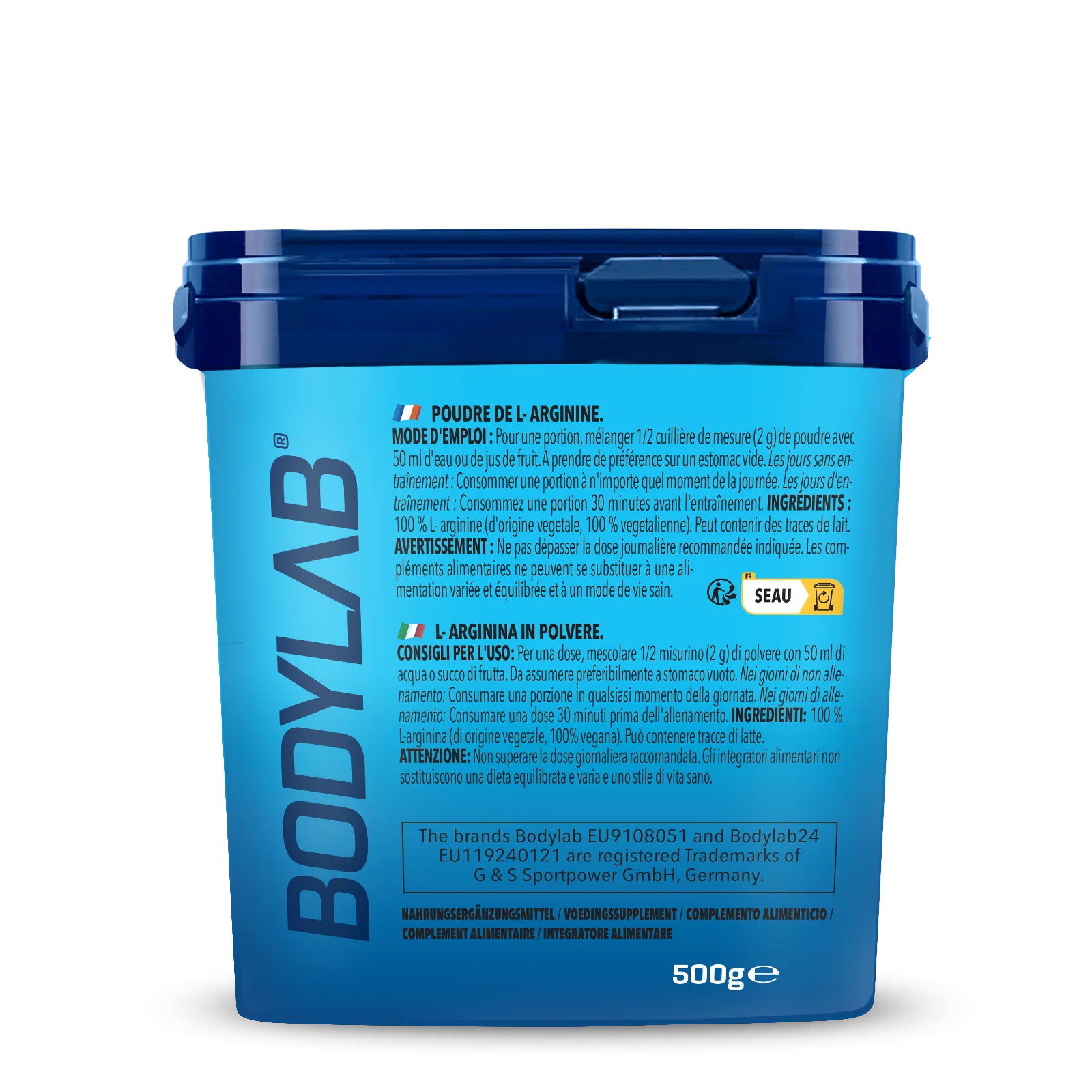 2 x Arginine Powder (je 500g) - Image 4