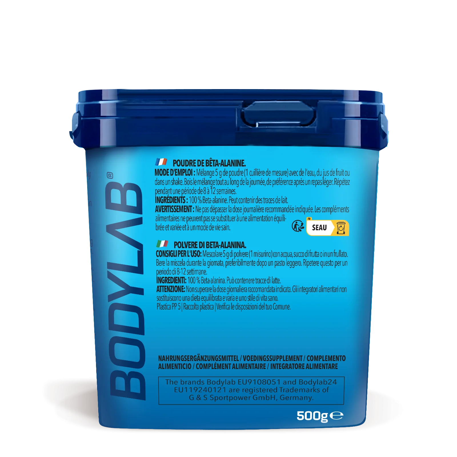 2 x Beta-Alanine (je 500g) - Image 3