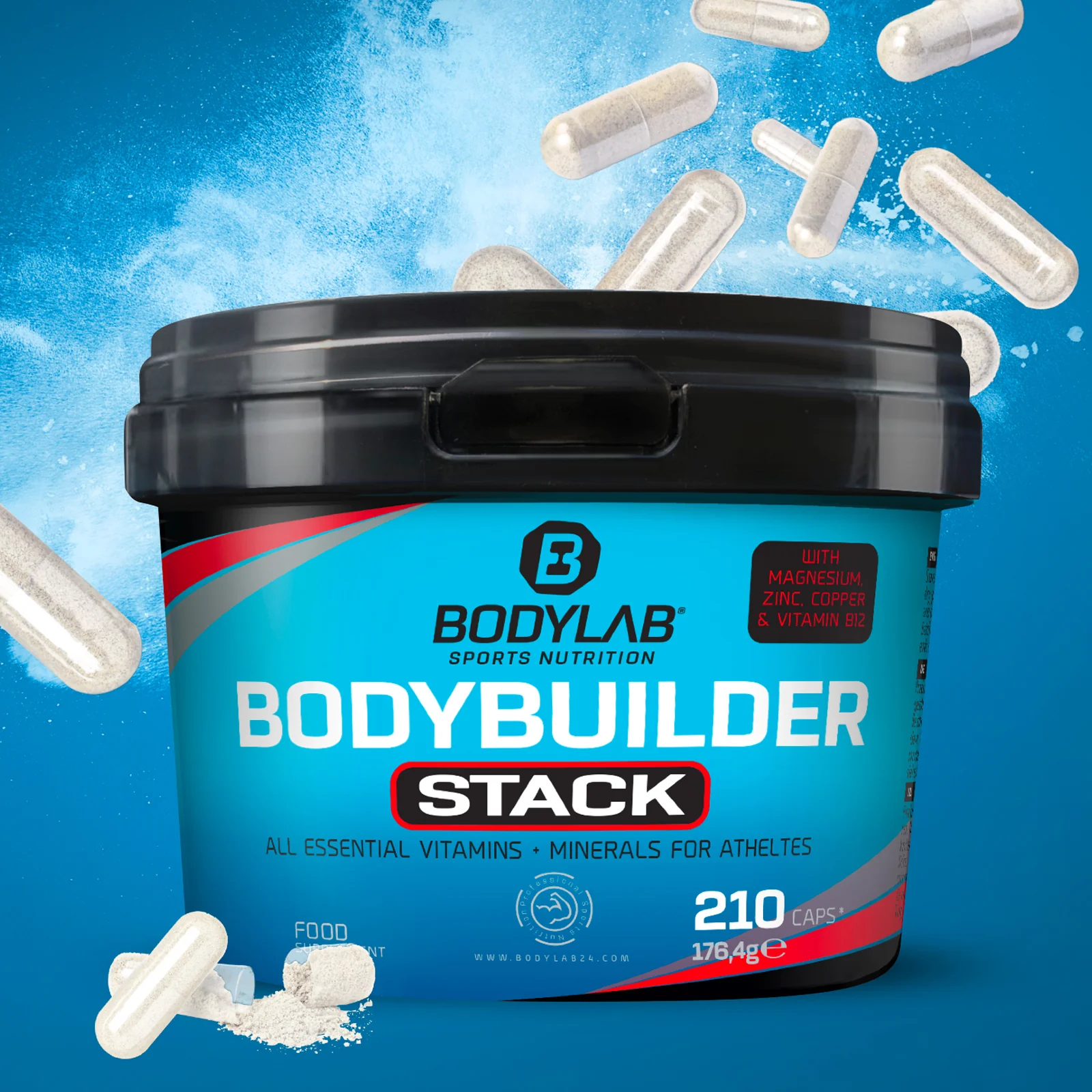 2 x Bodybuilder Stack (210 Kapseln) - Image 2