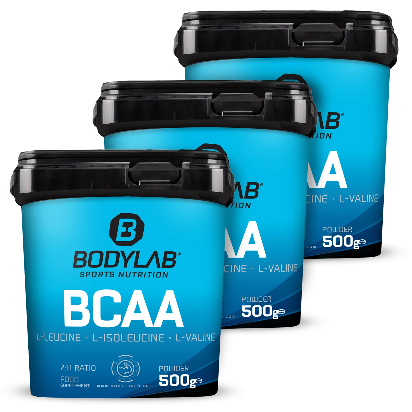 3 x BCAA Powder (je 500g)