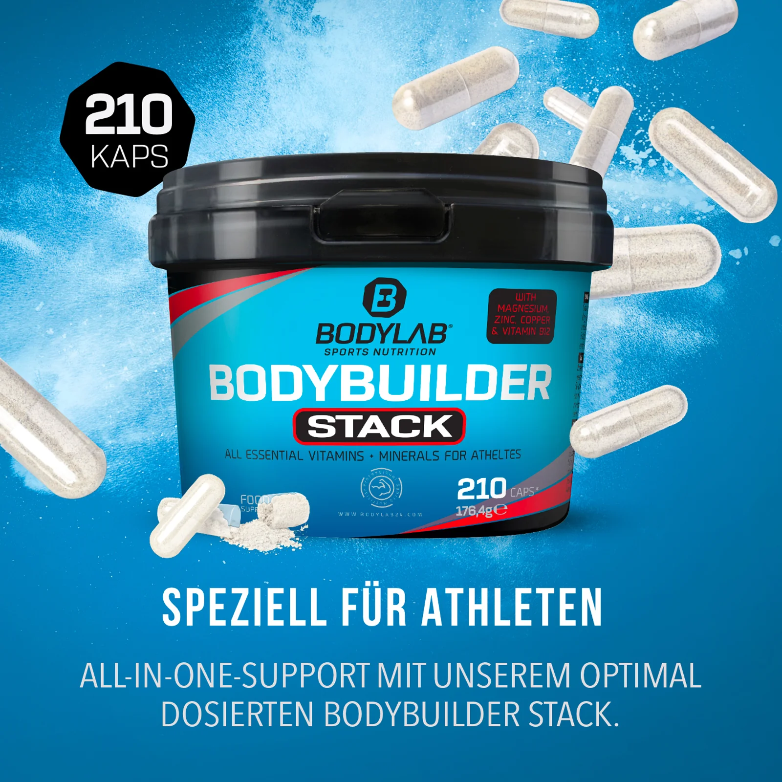 3 x Bodybuilder Stack (210 Kapseln) - Image 2