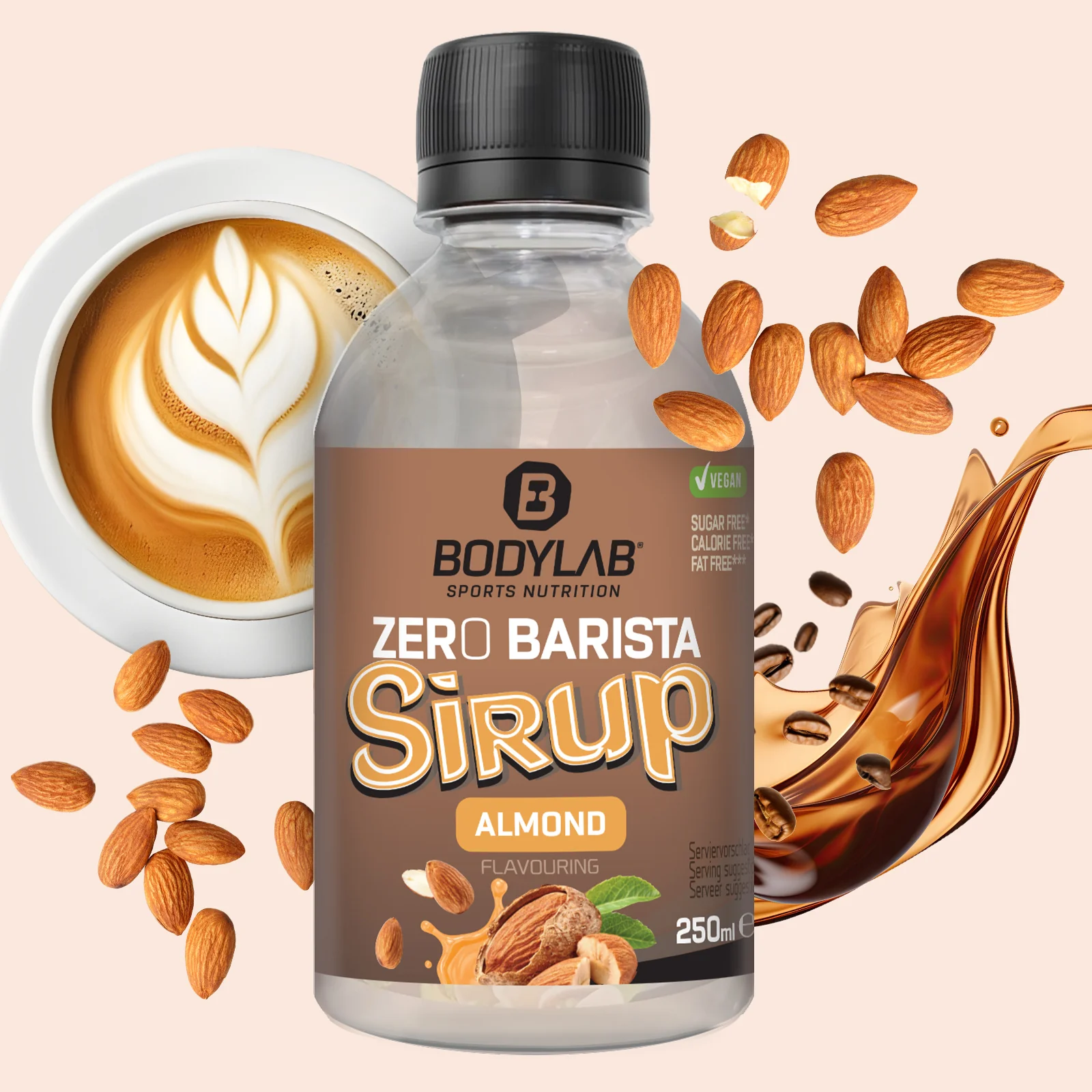 3 x Zero Barista Sirup (250ml) - Image 2