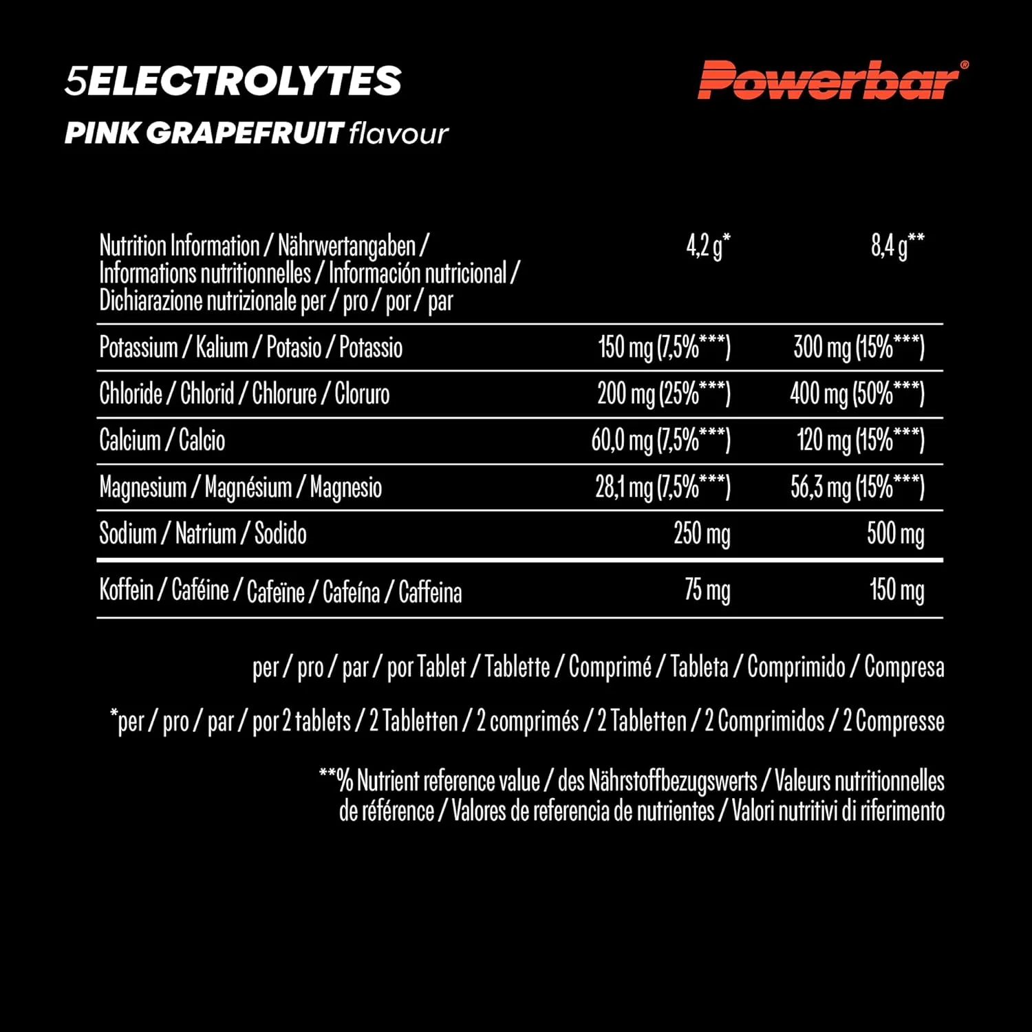 5 Electrolytes Zero Calorie Sports Drink Röhrchen (10 Brausetabletten) - Image 6