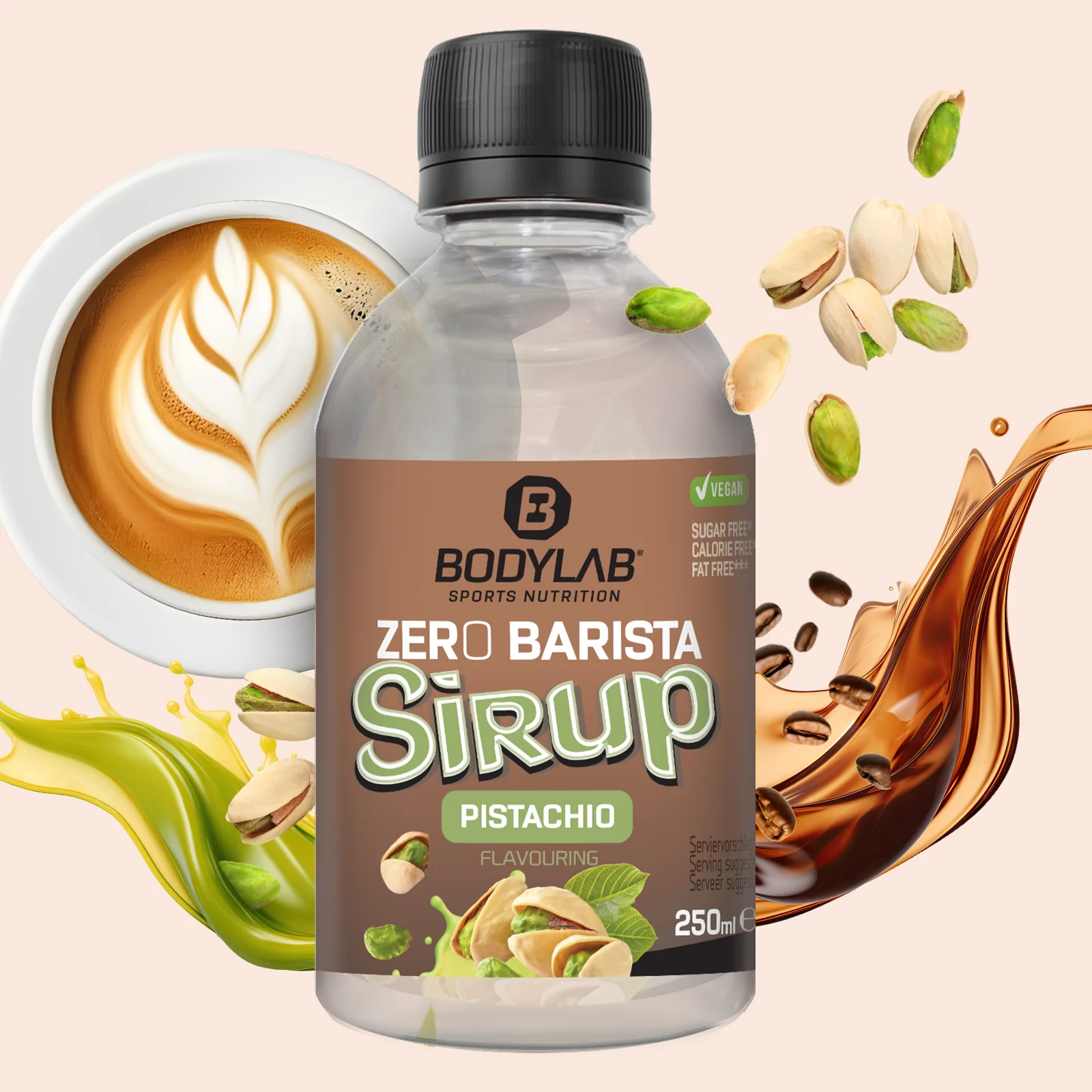 5 x Zero Barista Sirup (250ml) - Image 4