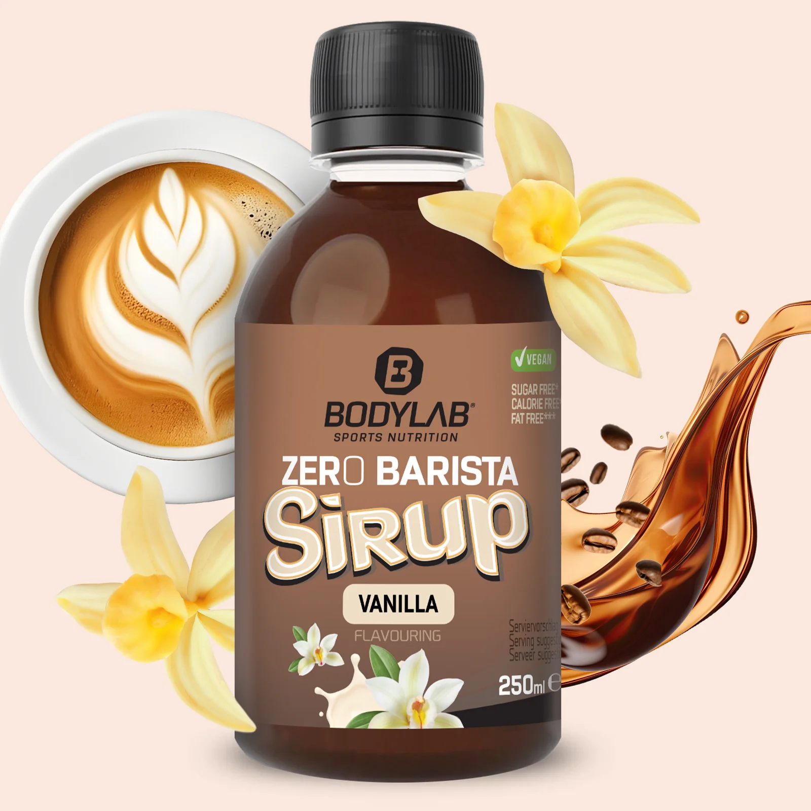 5 x Zero Barista Sirup (250ml) - Image 5