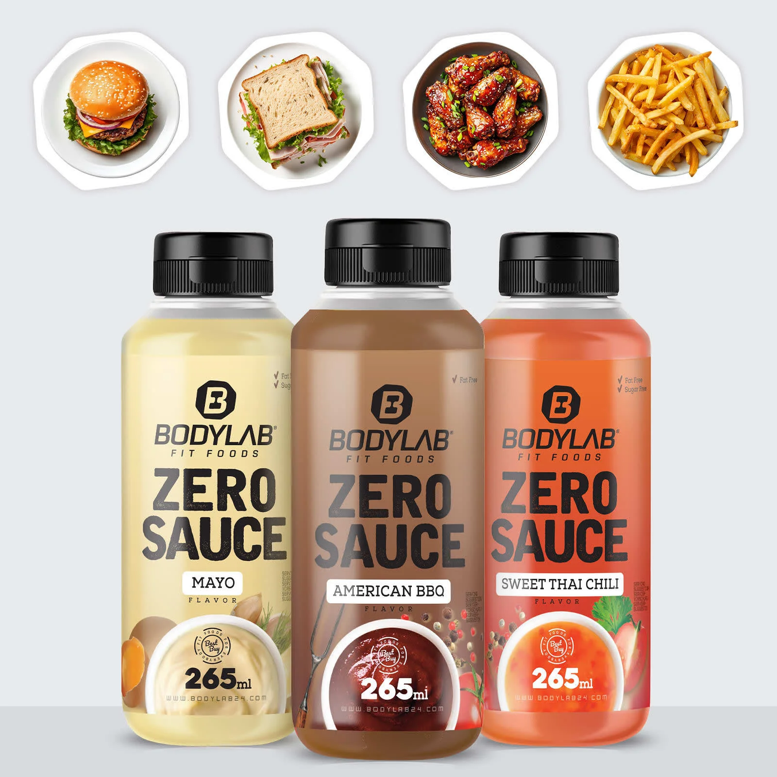 6 x Bodylab Zero Saucen (je 265ml) - Image 4