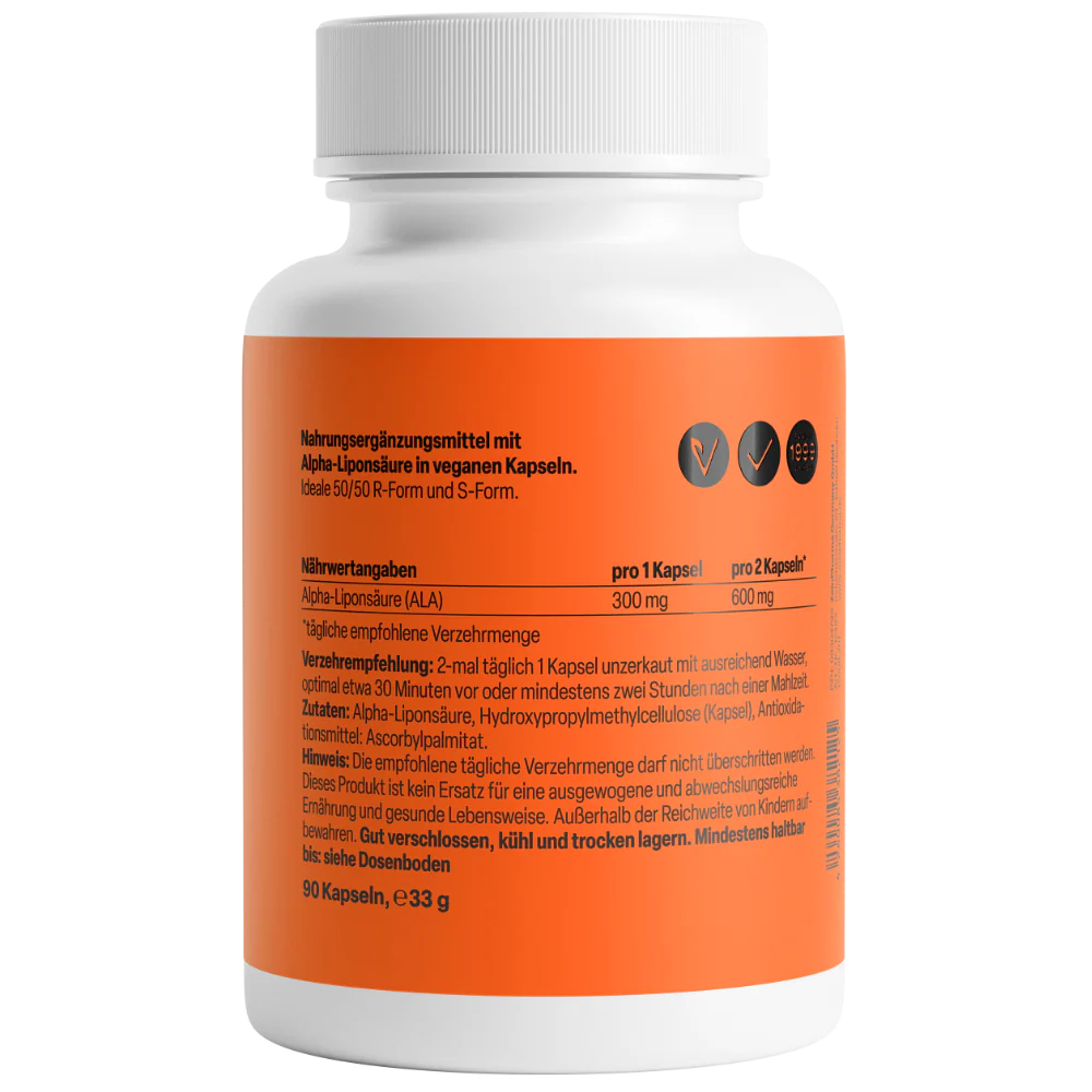 Alpha-Liponsäure 300mg (90 Kapseln) - Image 3
