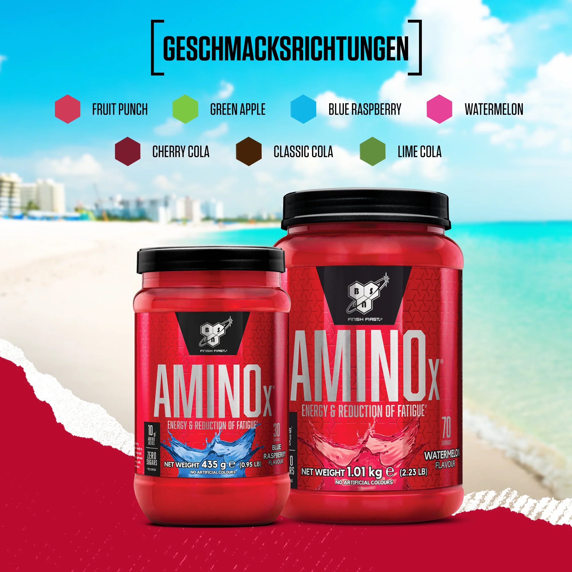 Amino X Aminosäuren BCAA (435g) - Image 7