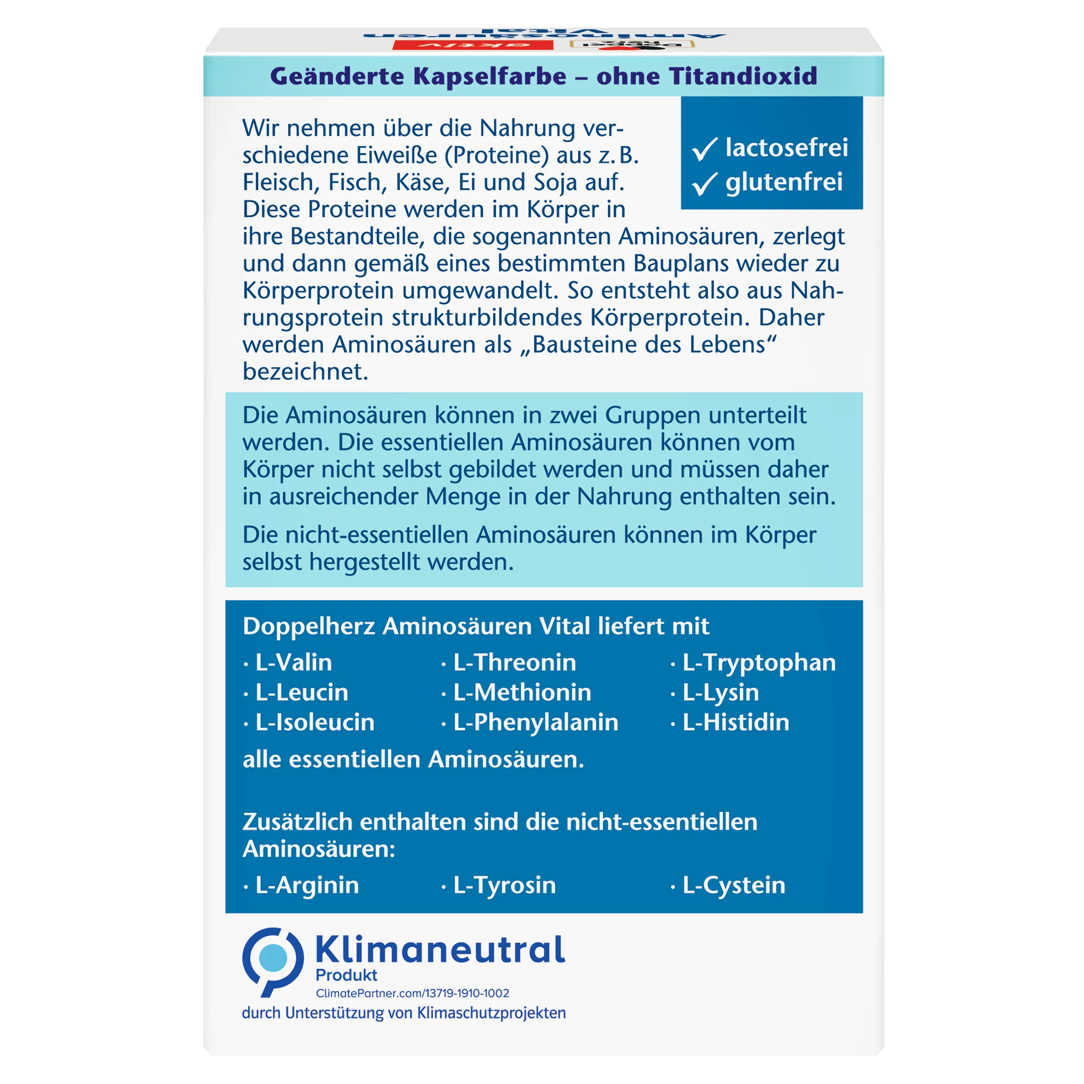 Aminosäuren Vital (30 Kapseln) - Image 4