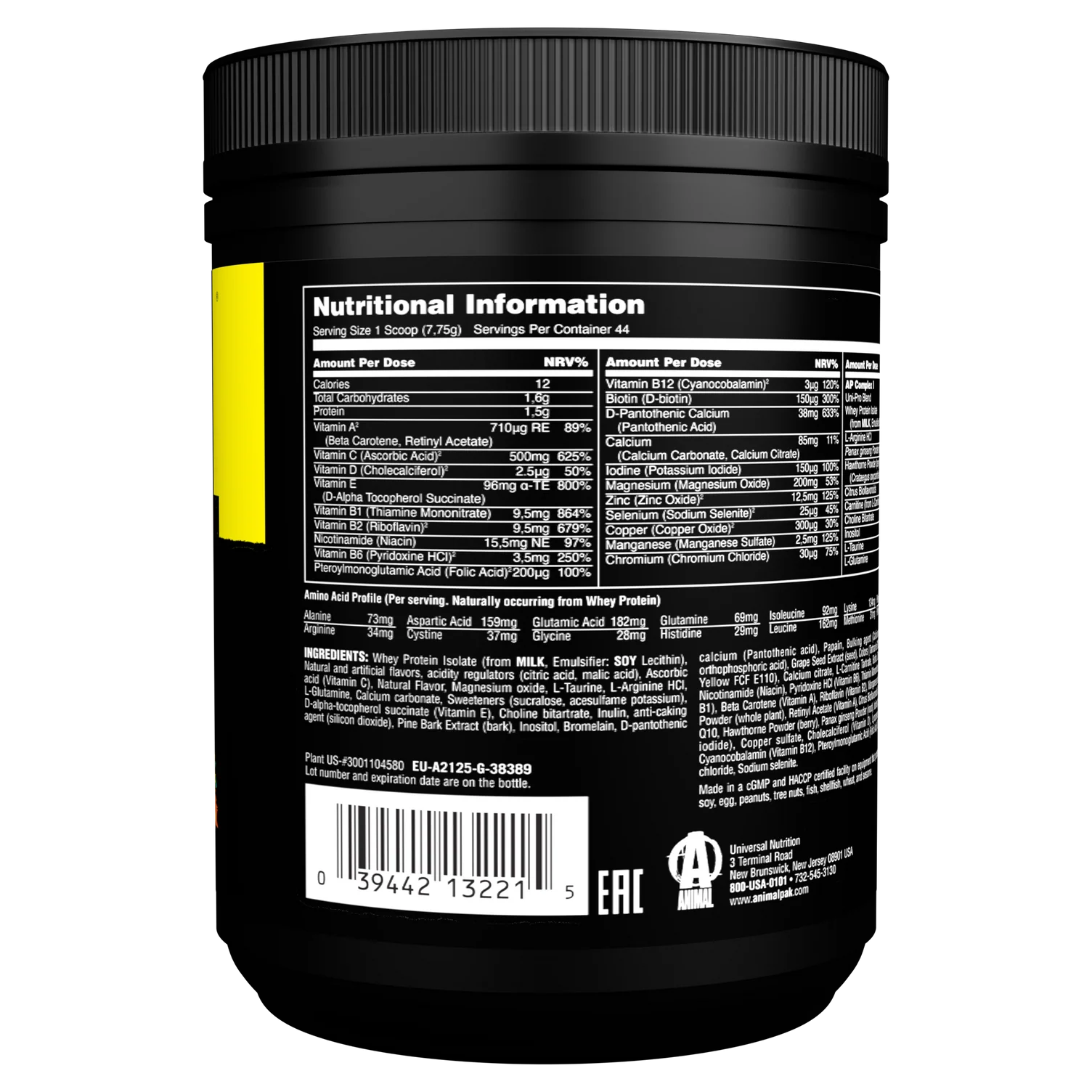 Animal Pak Powder (342g) - Image 2
