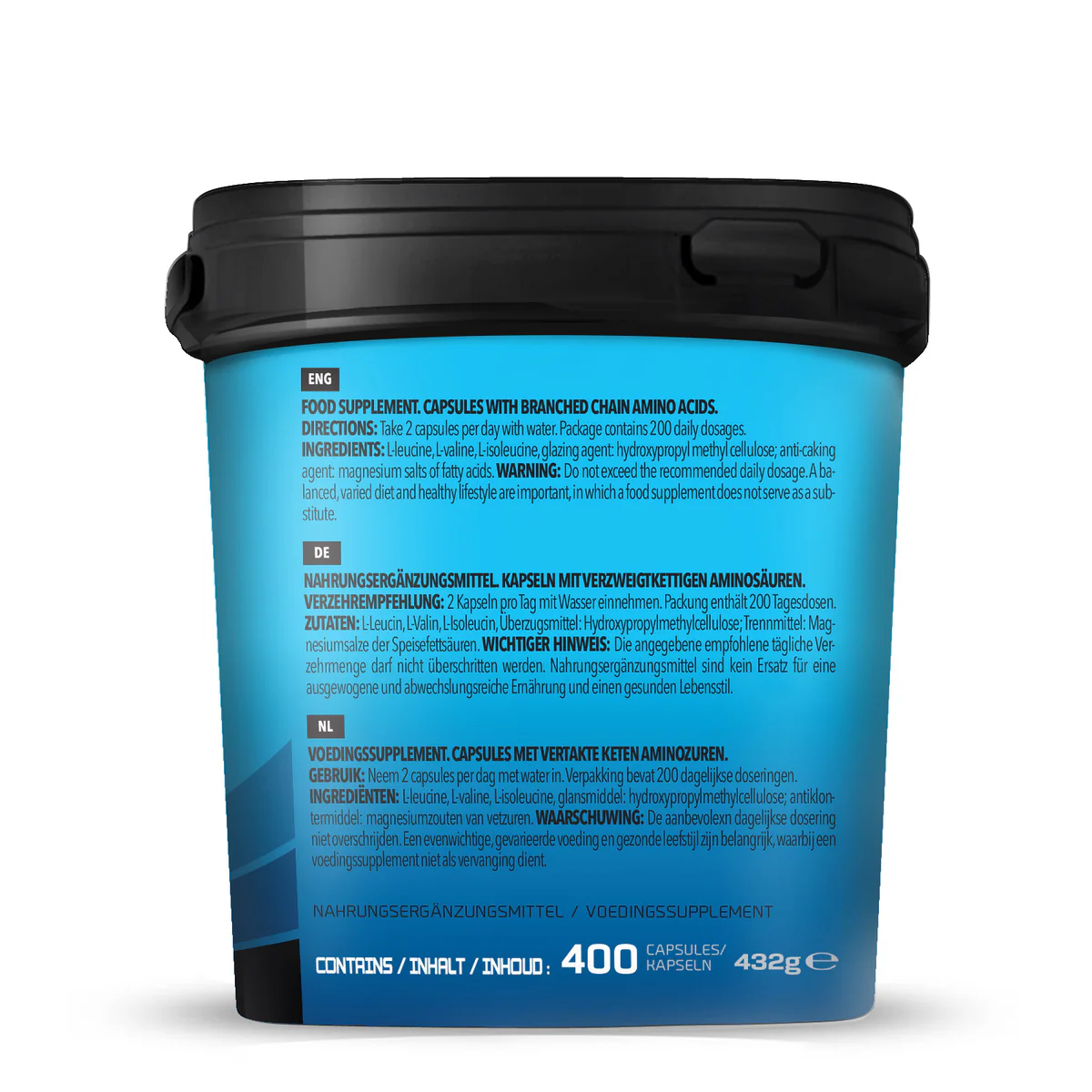 BCAA Mega Caps (400 Kapseln) - Image 3
