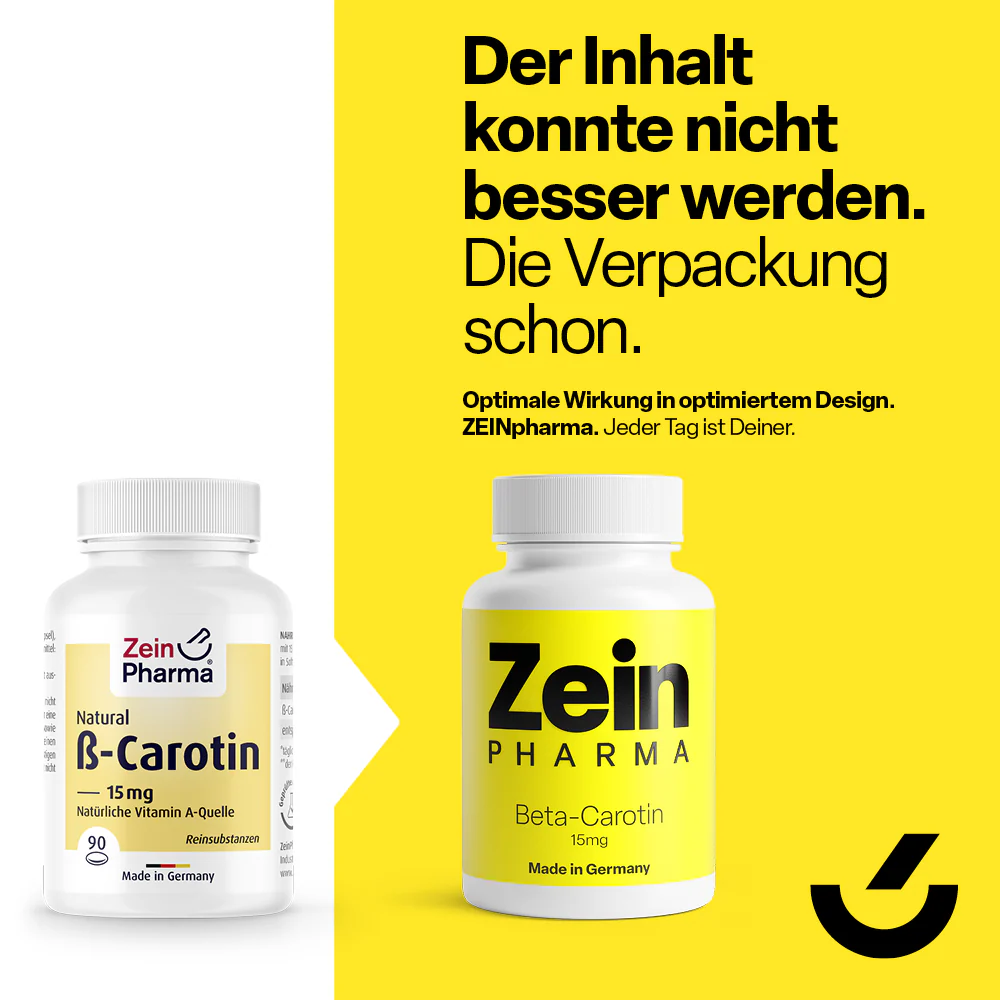 Beta Carotin Natural 15 mg (90 Kapseln) - Image 3