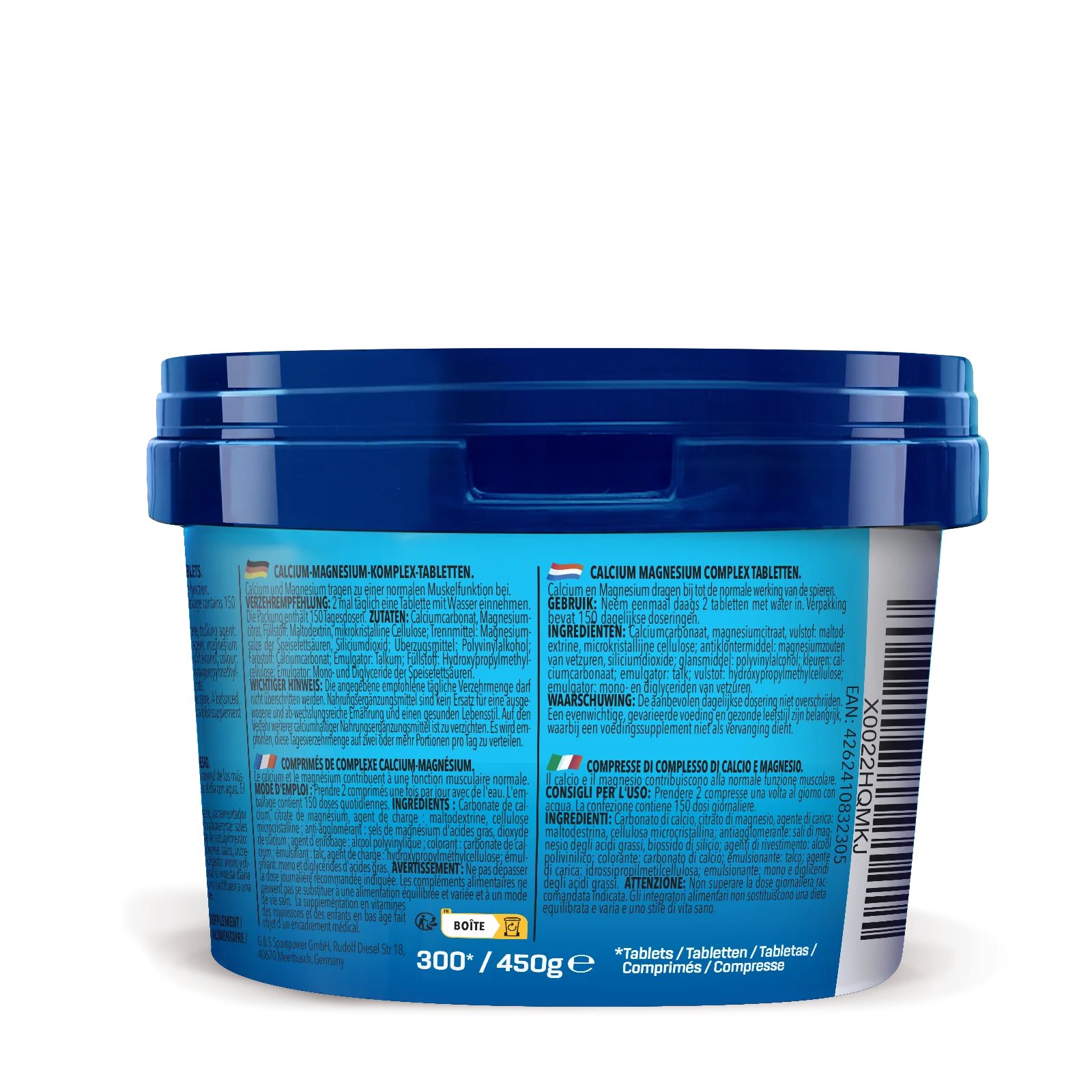 BIG PACK Calcium & Magnesium Complex (300 Tabletten) - Image 3
