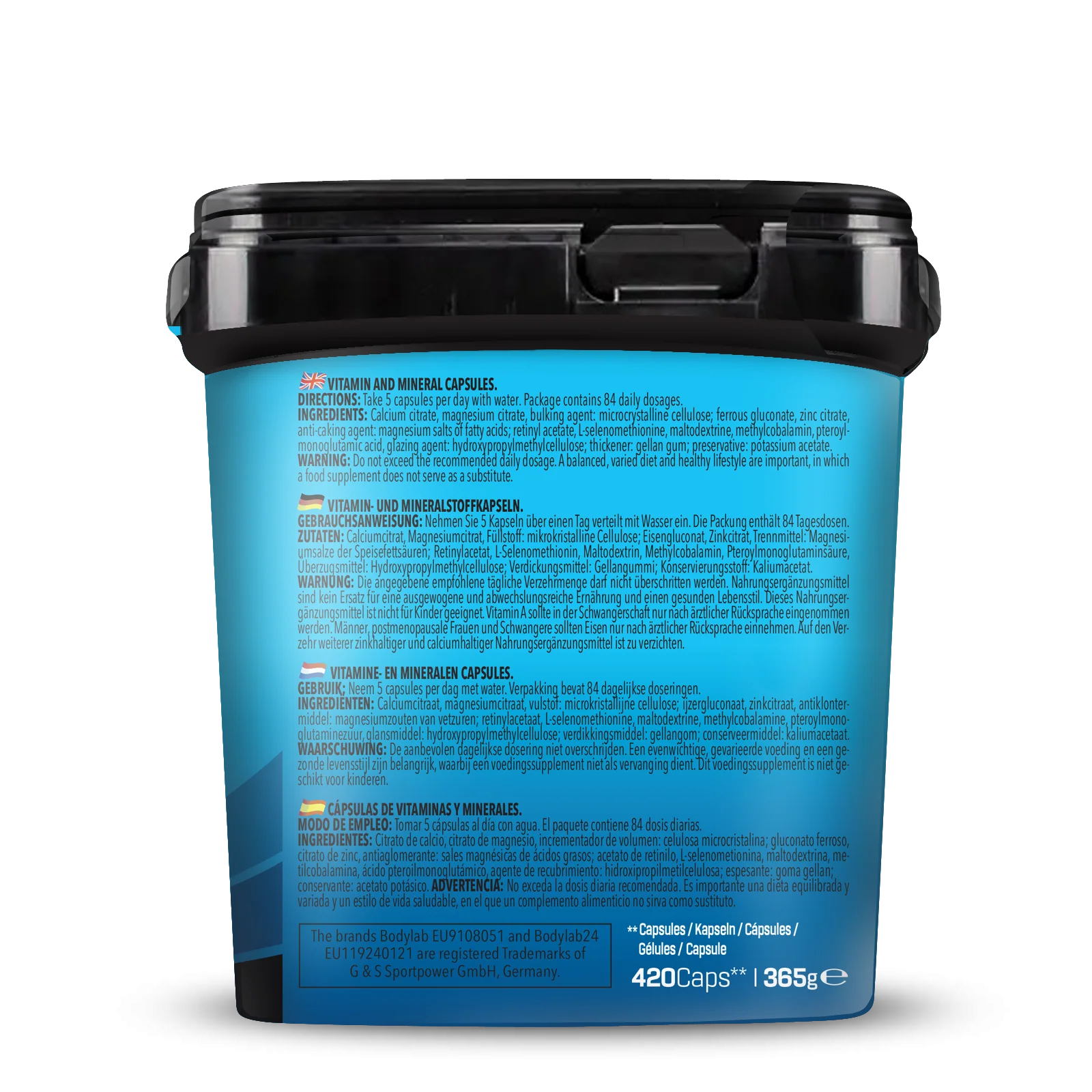 BIG PACK Mineral Complex (420 Kapseln) - Image 3