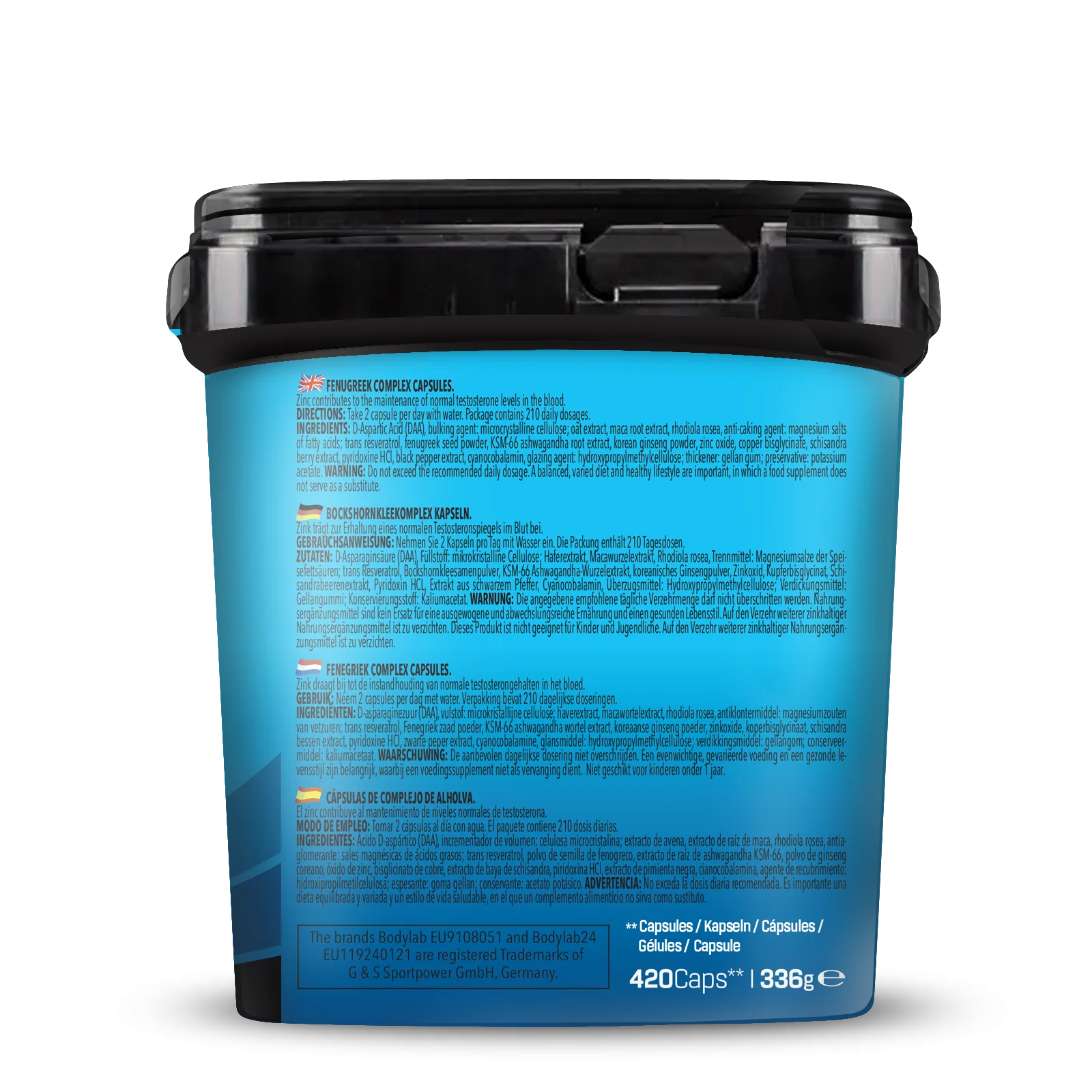 BIG PACK Testo Extreme 2.0 - neue Formel (420 Kapseln) - Image 3