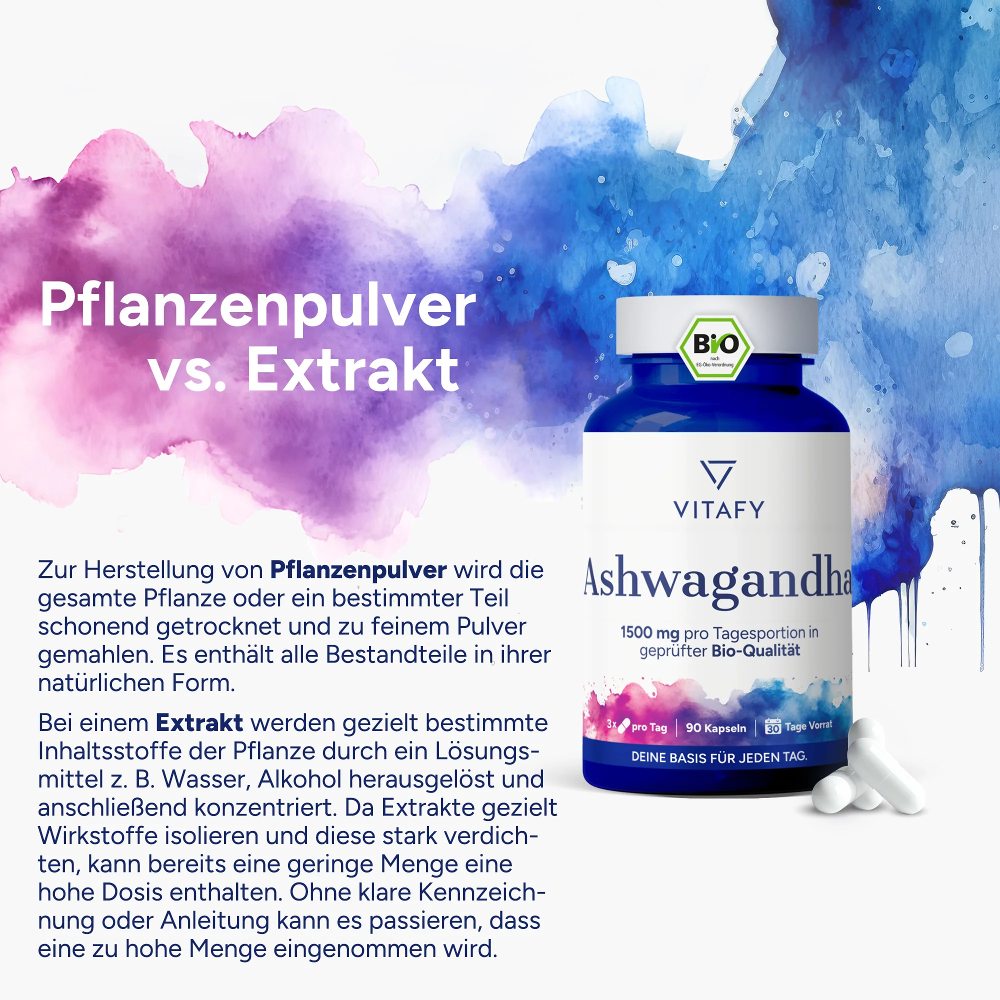 Bio Ashwagandha (90 Kapseln) - Image 6
