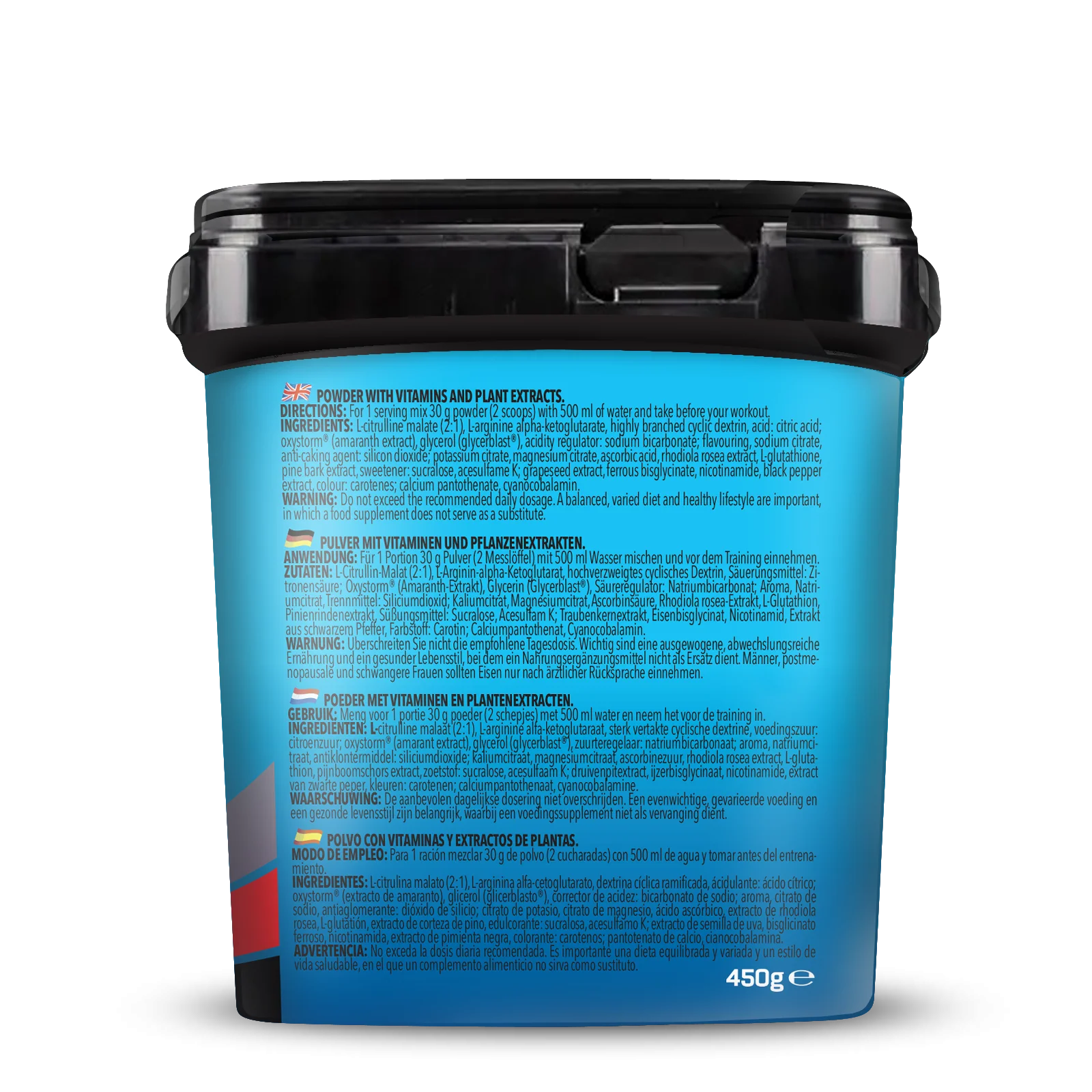 Bodybuilder Pump Pre Workout (450g) - Image 4
