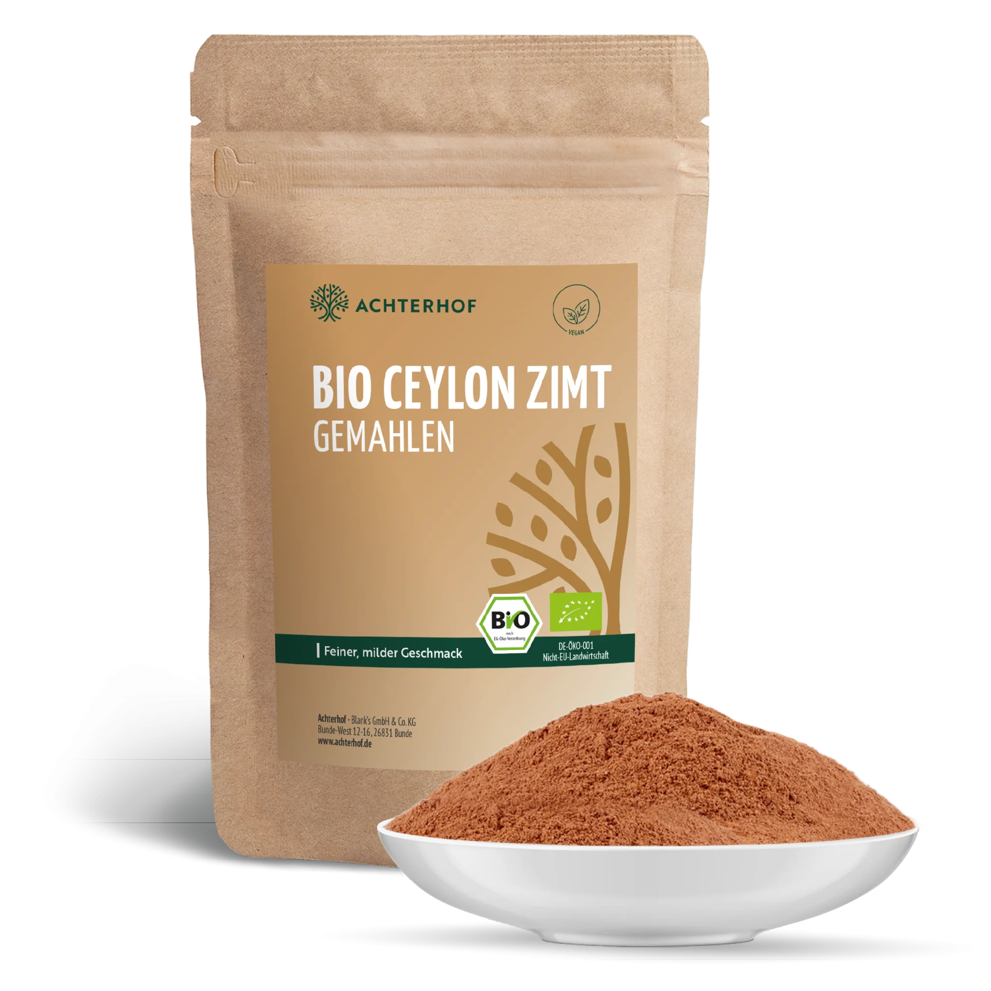 Bio Ceylon Zimt gemahlen (250g) - Image 2