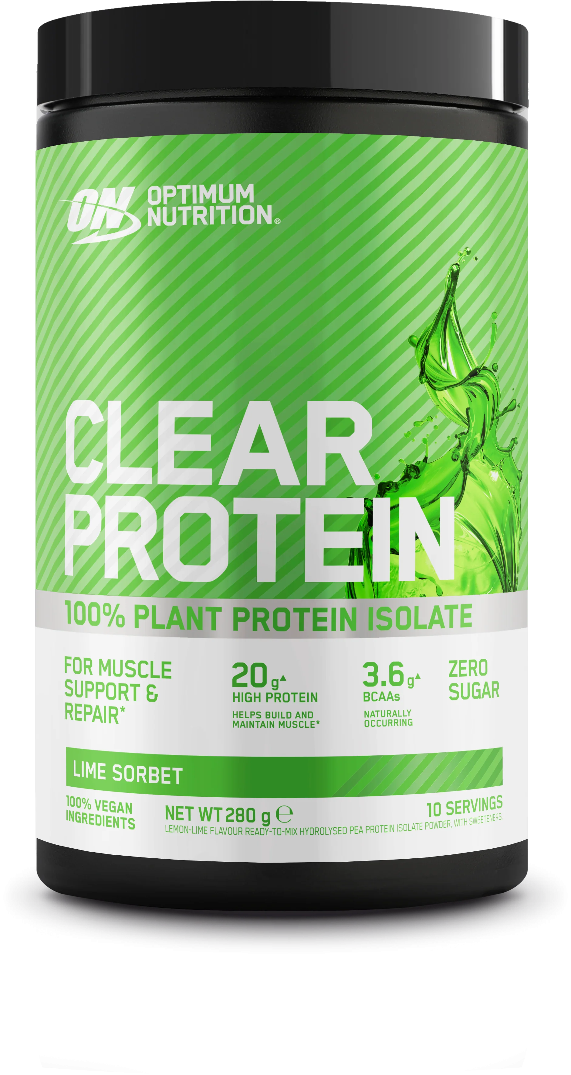 Clear Protein 100% Plant Protein Isolate (280g)