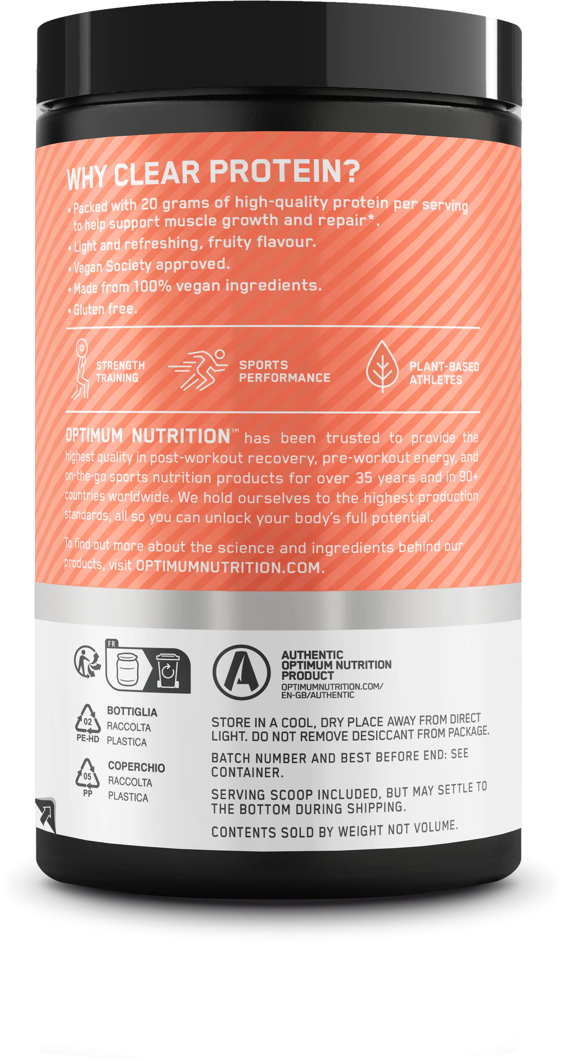 Clear Protein 100% Plant Protein Isolate (280g) - Image 7