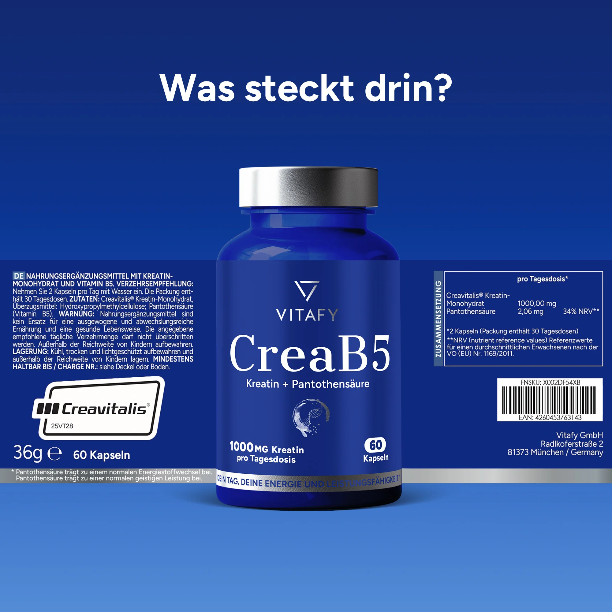 CreaB5 (60 Kapseln) - Image 7