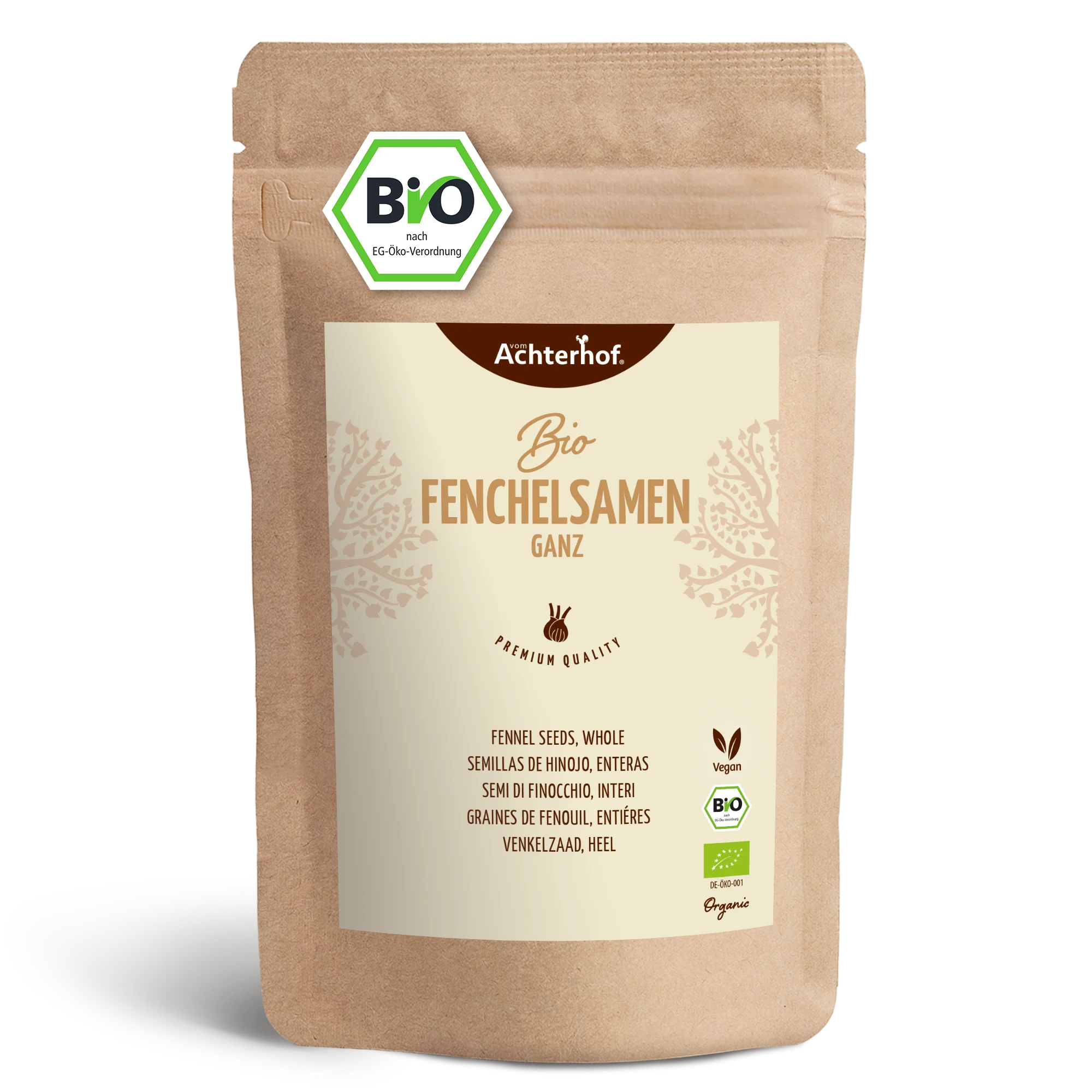 Fenchelsamen ganz Bio (500g)