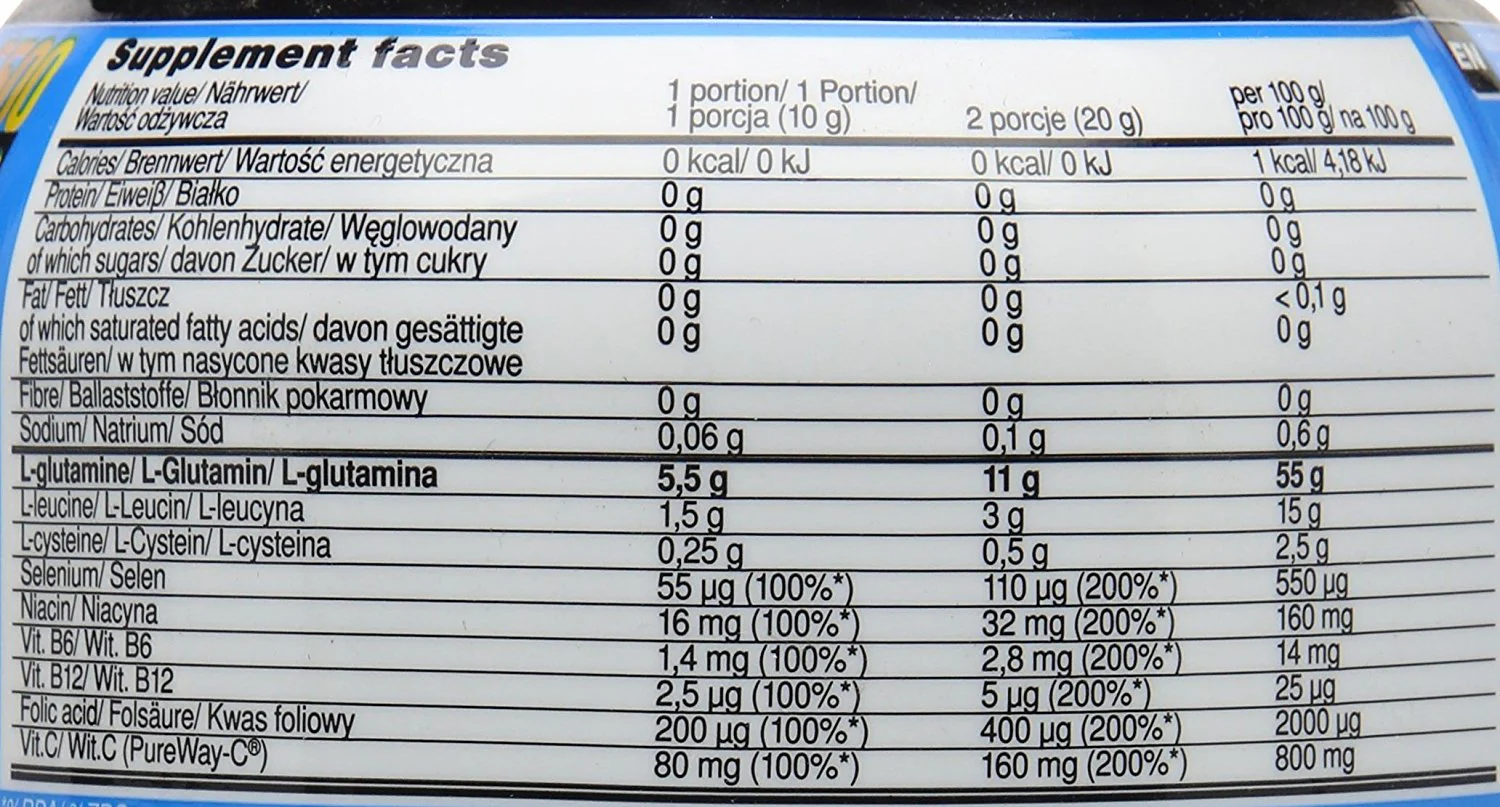 Glutamine Xplode Powder (500g) - Image 5