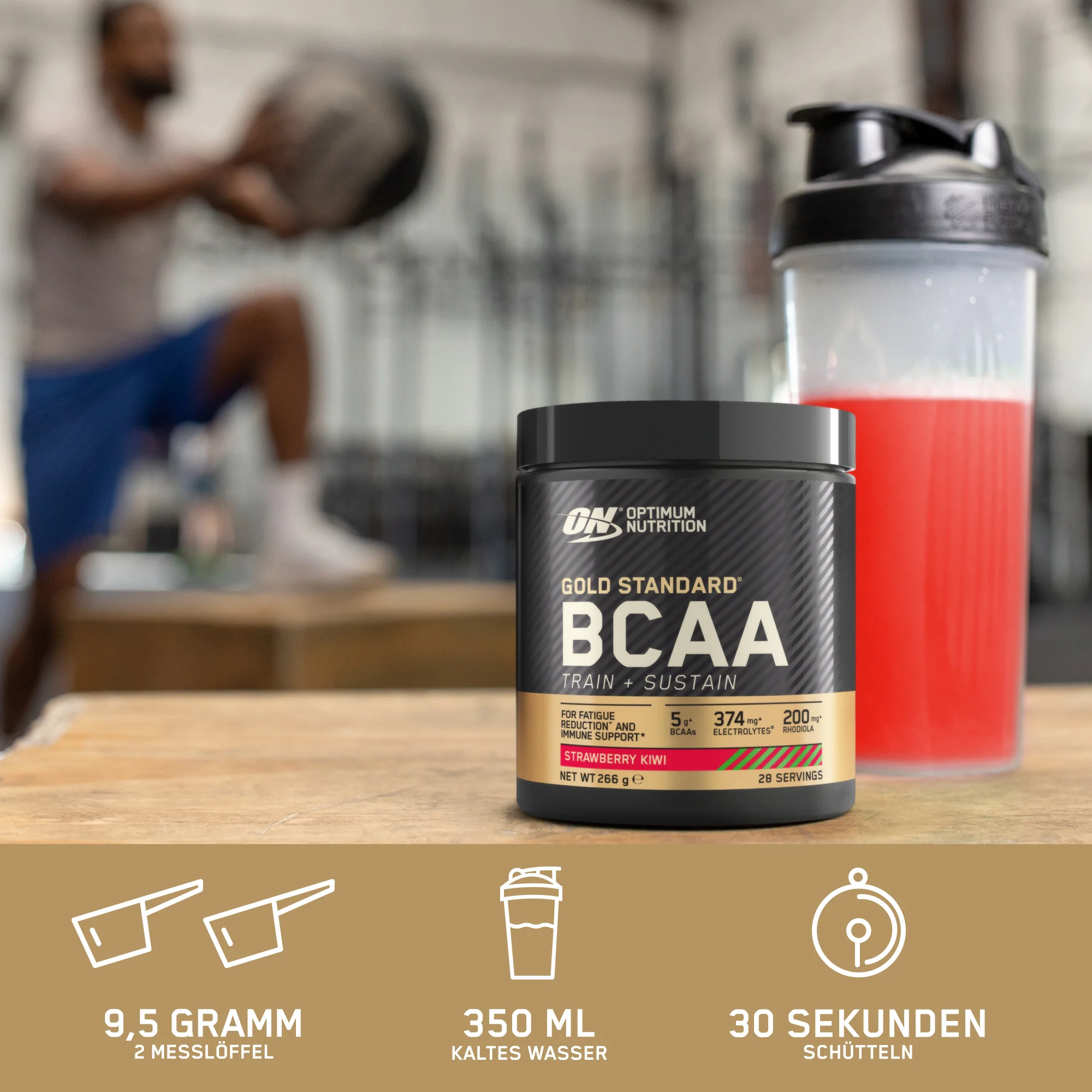 Gold Standard BCAA Train&Sustain (266g) - Image 13