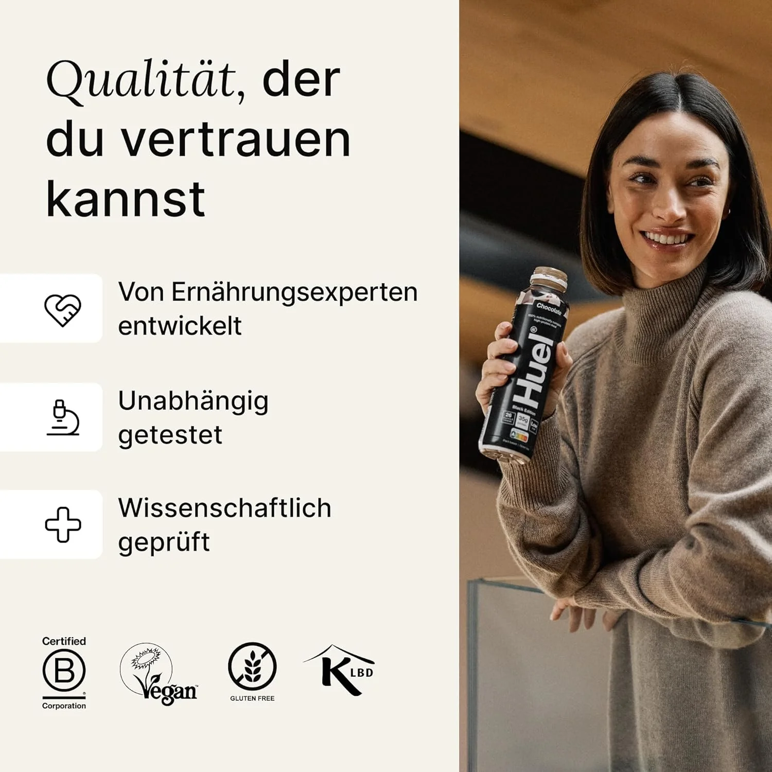 Huel Black Edition Trinkmahlzeit (8x500ml) - Image 4