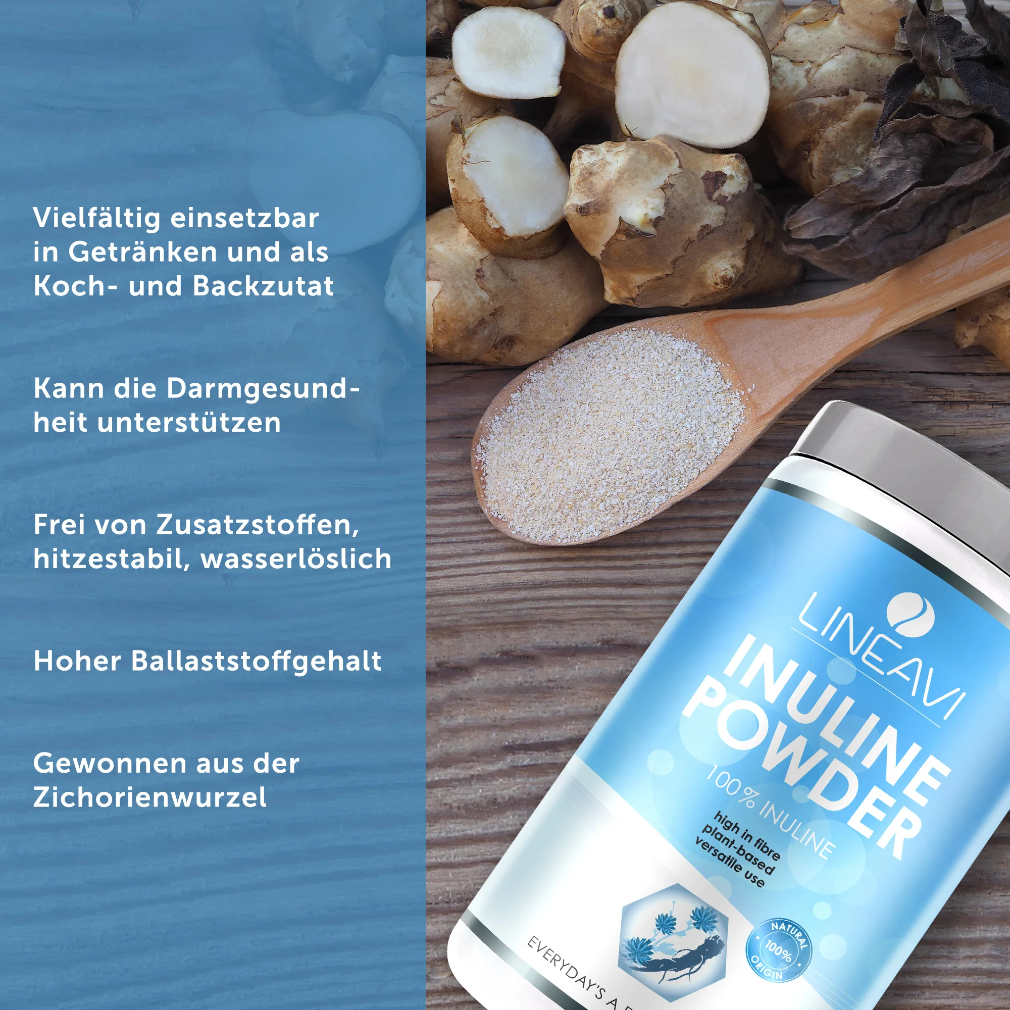 Inulinpulver (500g) - Image 4