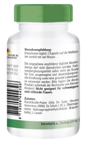 Katzenkralle 500mg (90 Kapseln) - Image 3
