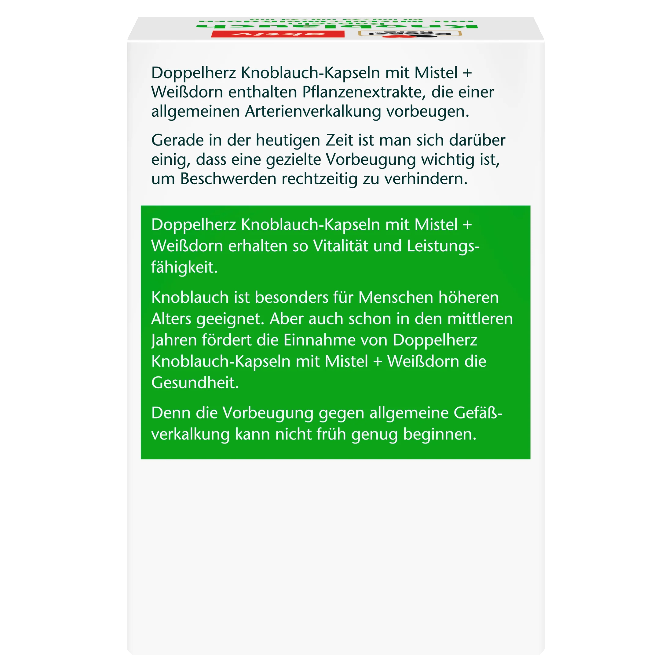 Knoblauch Kapseln mit Misteln + Weißdorn + Vitamin B1 (480 Kapseln) - Image 4