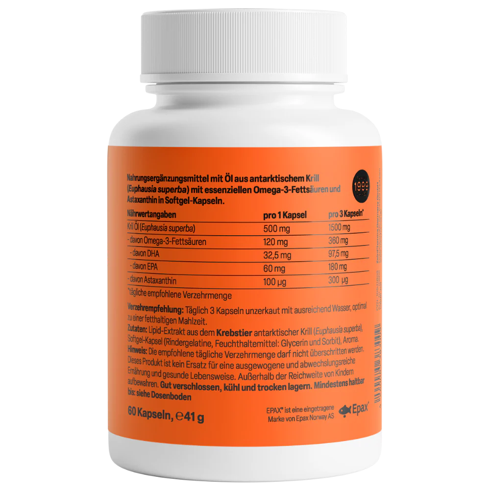 Krill Öl Antarktis 500mg (60 Kapseln) - Image 3