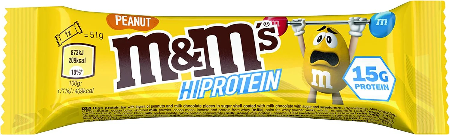 M&M's Hi-Protein Bar (12x51g) - Image 6