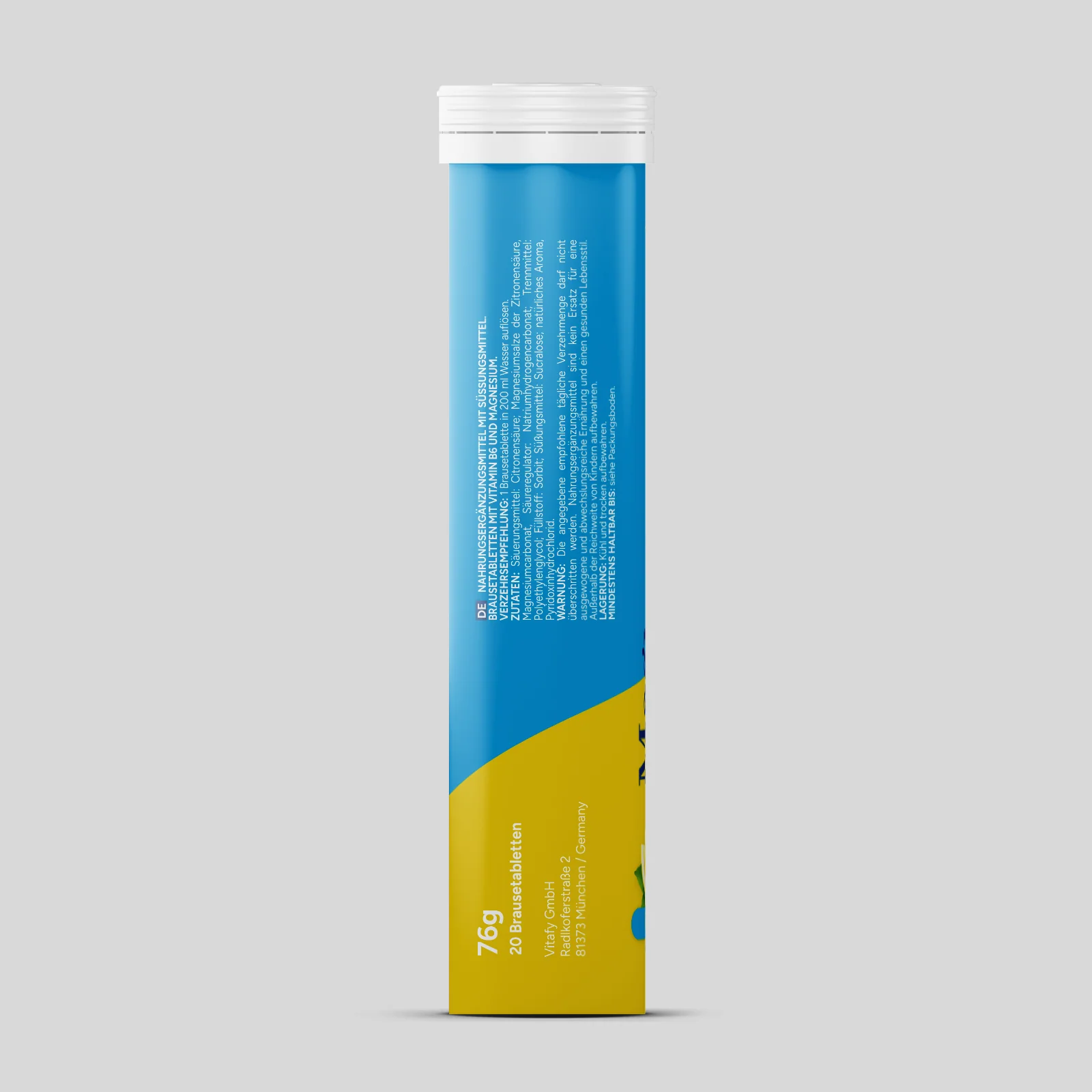 Magnesium + Vitamin B6 - Zitrone (20 Brausetabletten) - Image 8