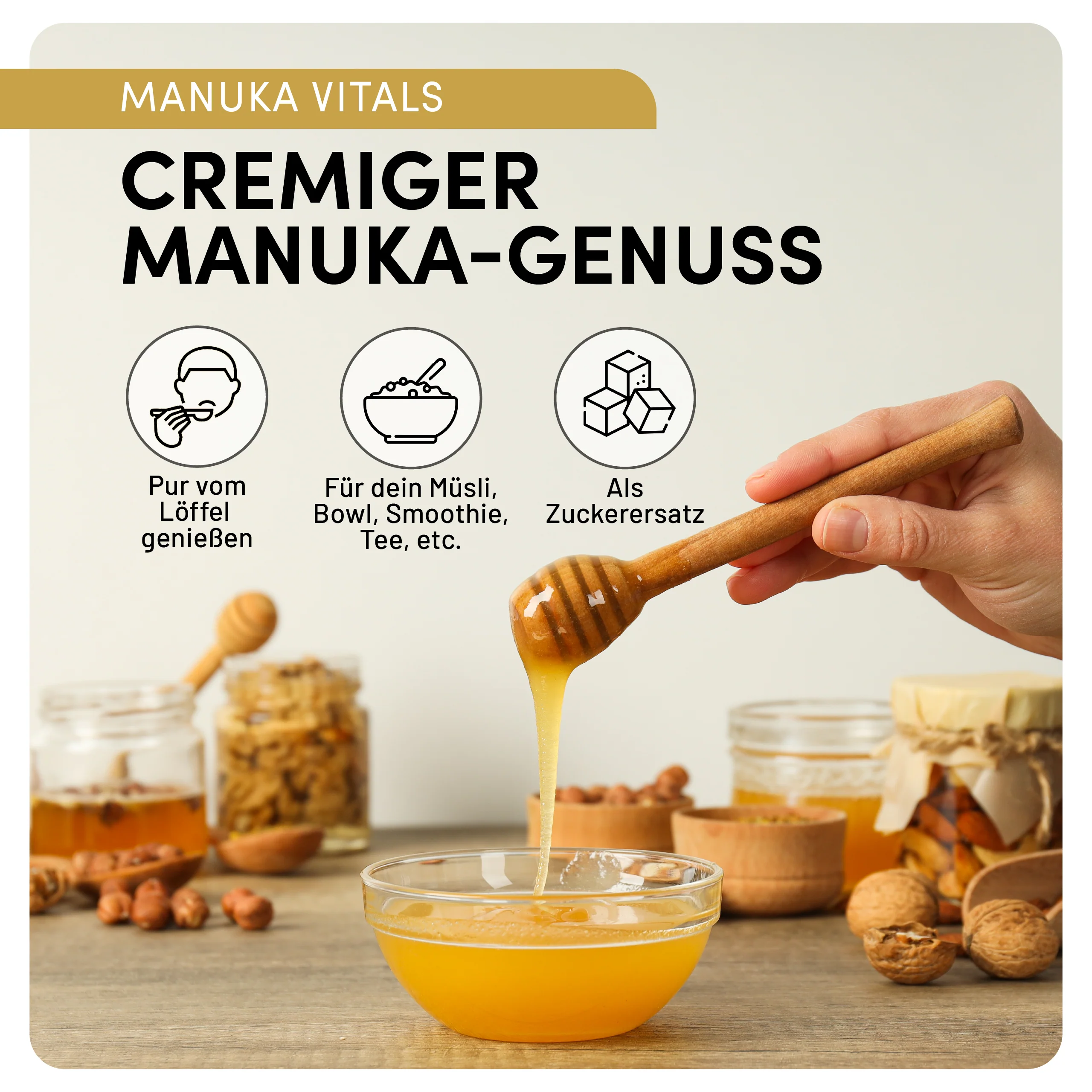 Manuka Vital Honig MGO 450+ (250g) - Image 6