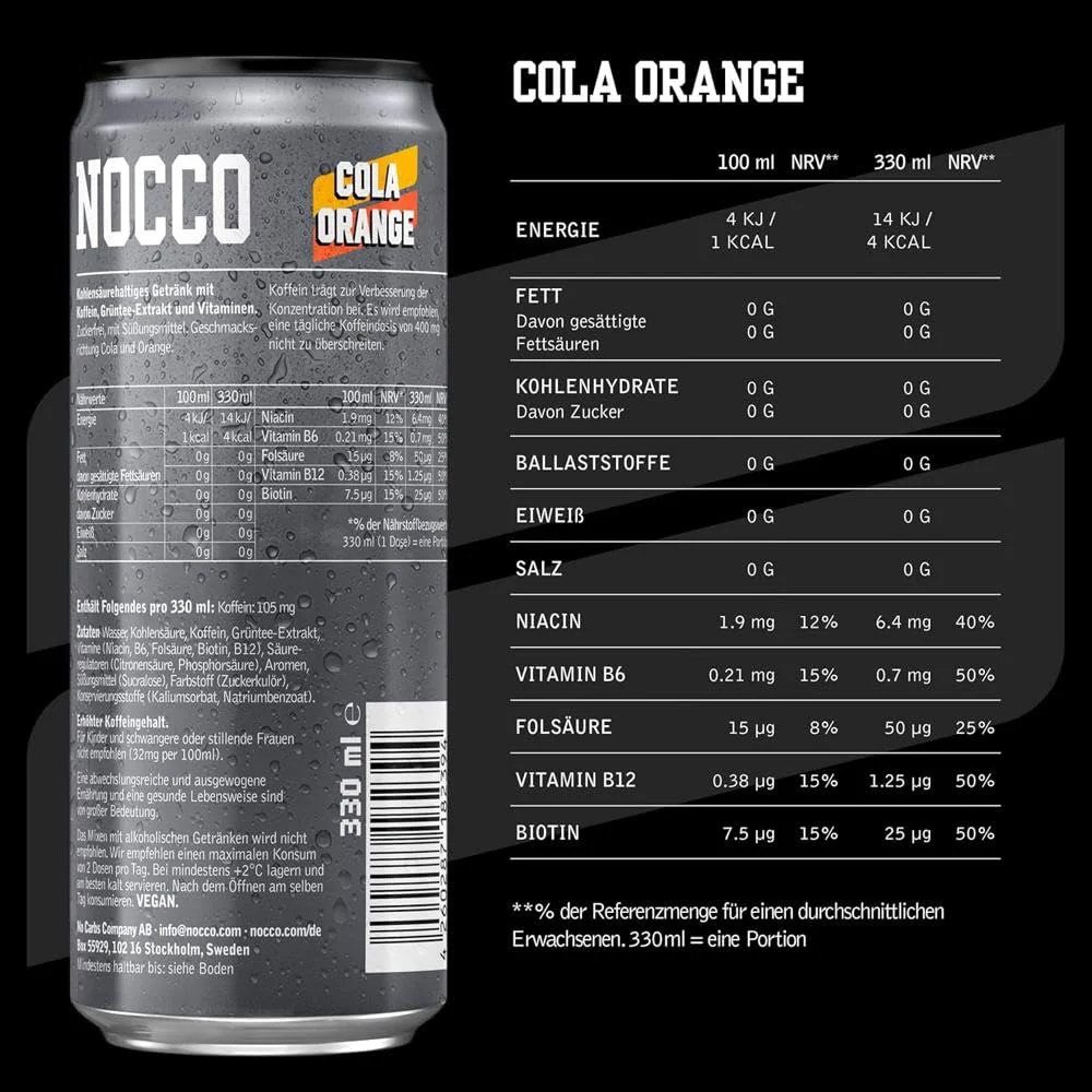 Nocco Black (330ml) - Image 12