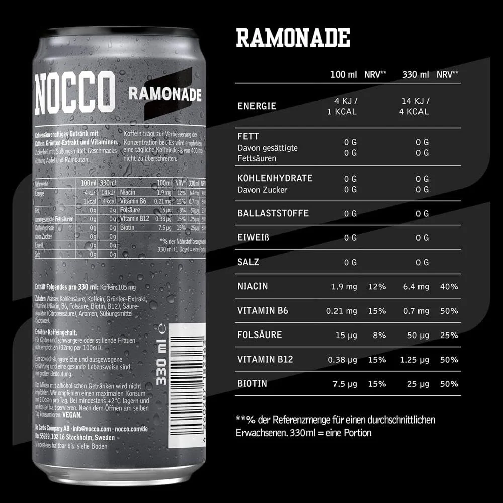 Nocco Black (330ml) - Image 6