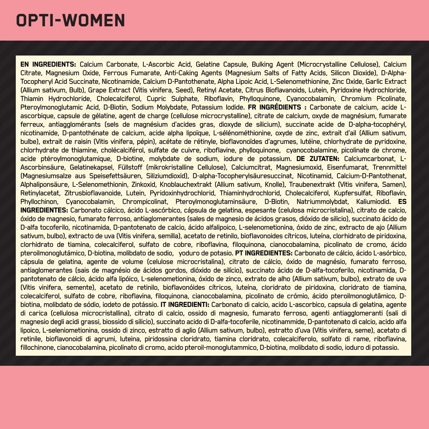 Opti-Women (60 Kapseln) - Image 6