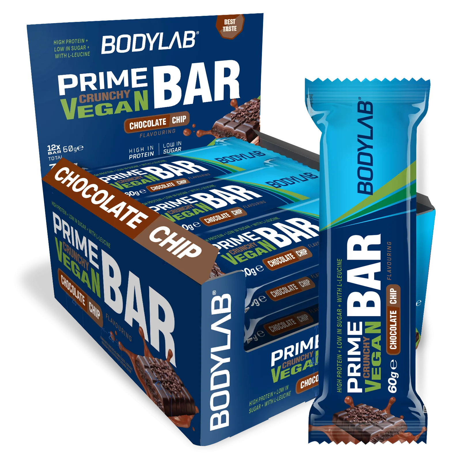 Prime Crunchy Vegan Bar (12x60g)