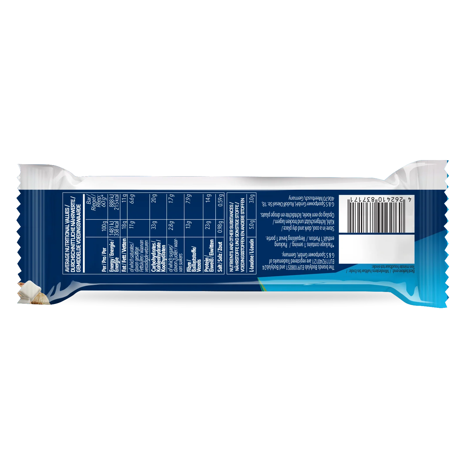 Prime Crunchy Vegan Bar (12x60g) - Image 8