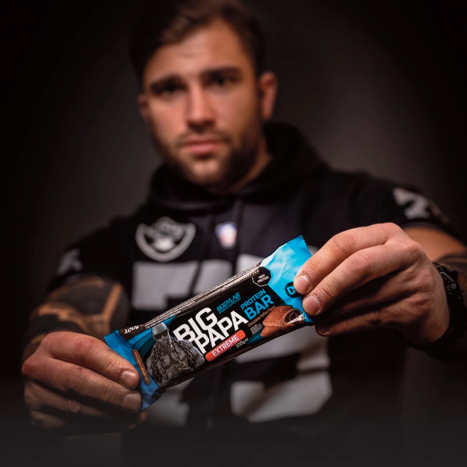 BIG PAPA 50% Protein Bar Extreme (12x100g) - Image 12