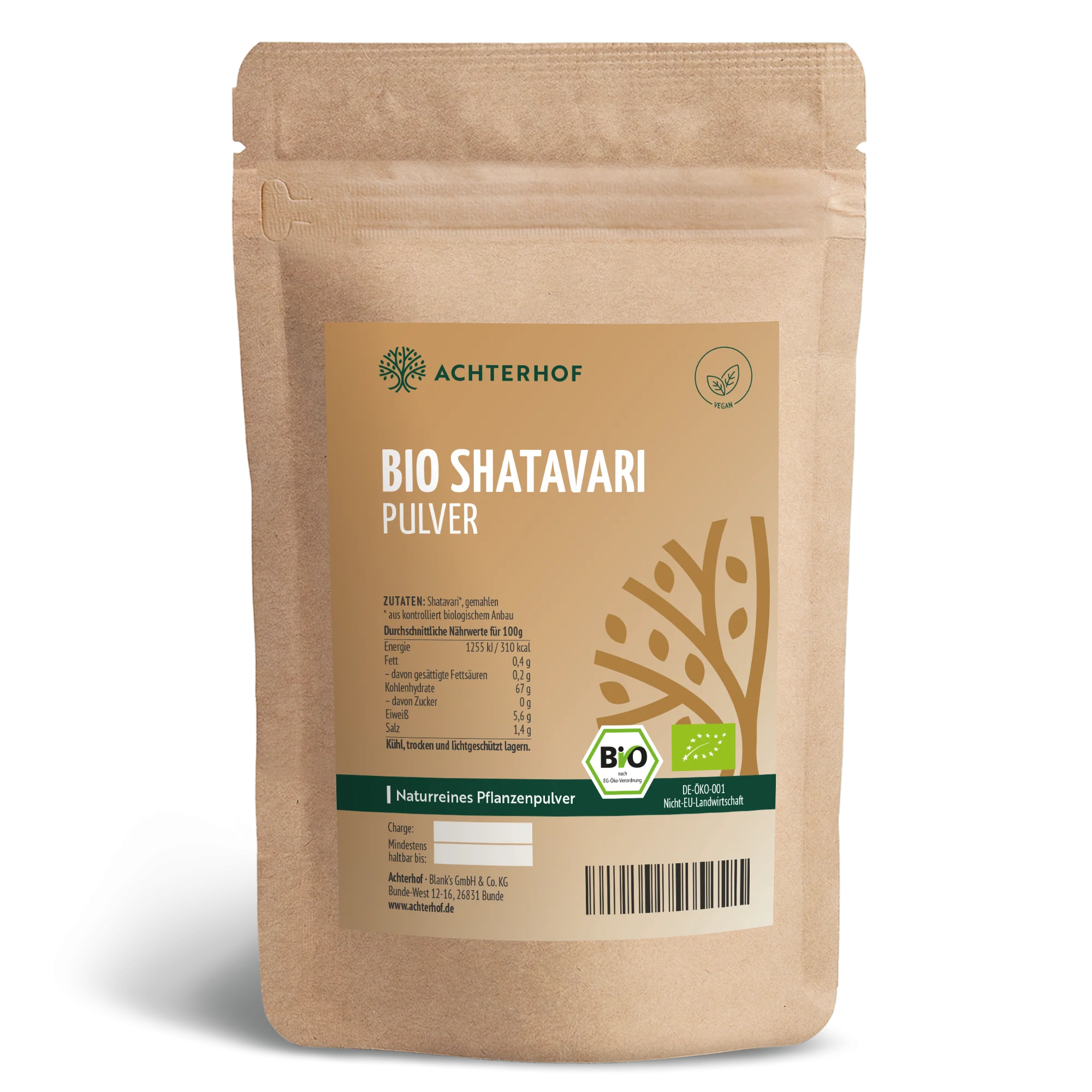 Bio Shatavari Pulver (100g)