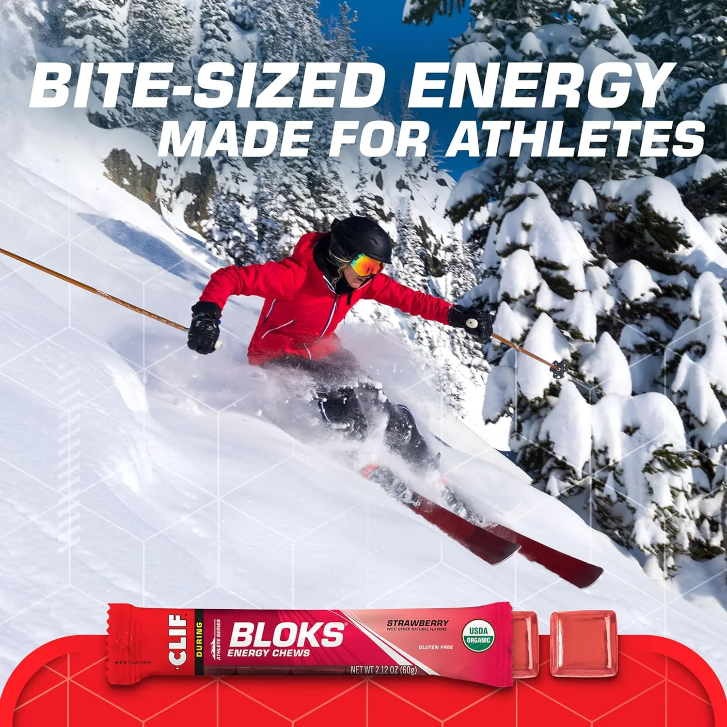 Clif Bloks Energy Chews (18x60g) - Image 43