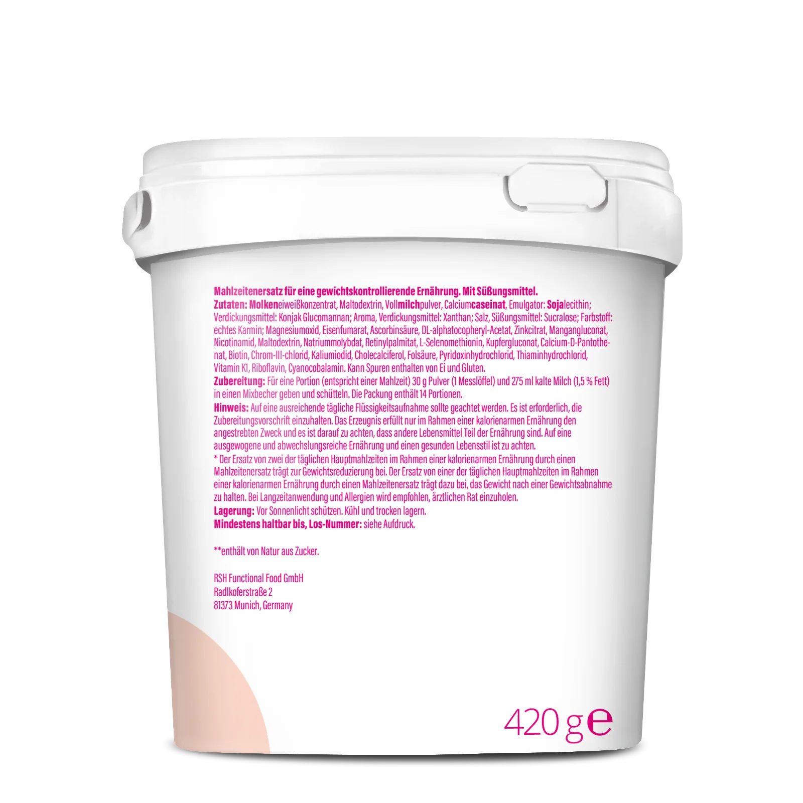Slim Shake Mahlzeitersatz-Shake (420g) - Image 4