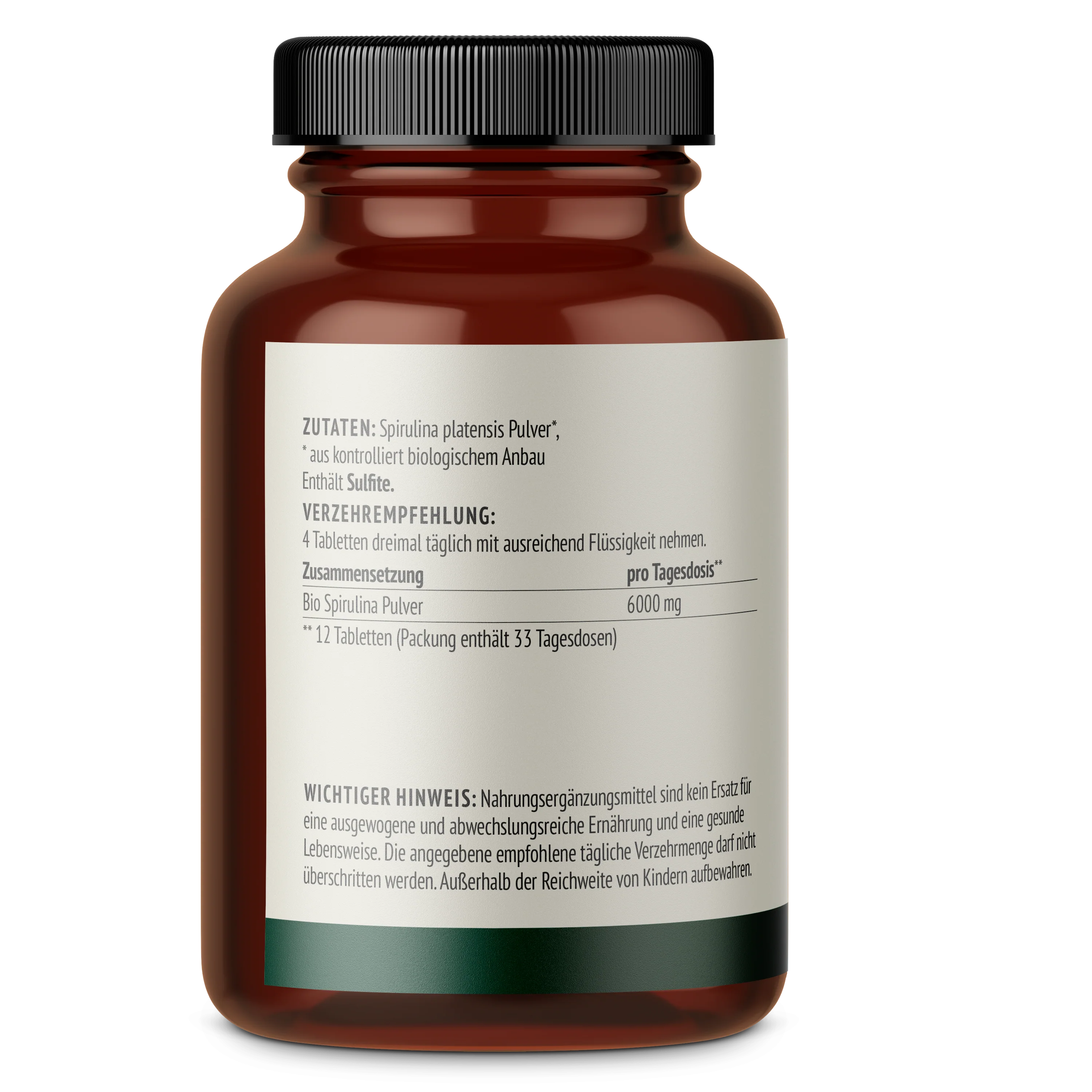 Spirulina Algen Tabletten Bio (400 Tabletten) - Image 4