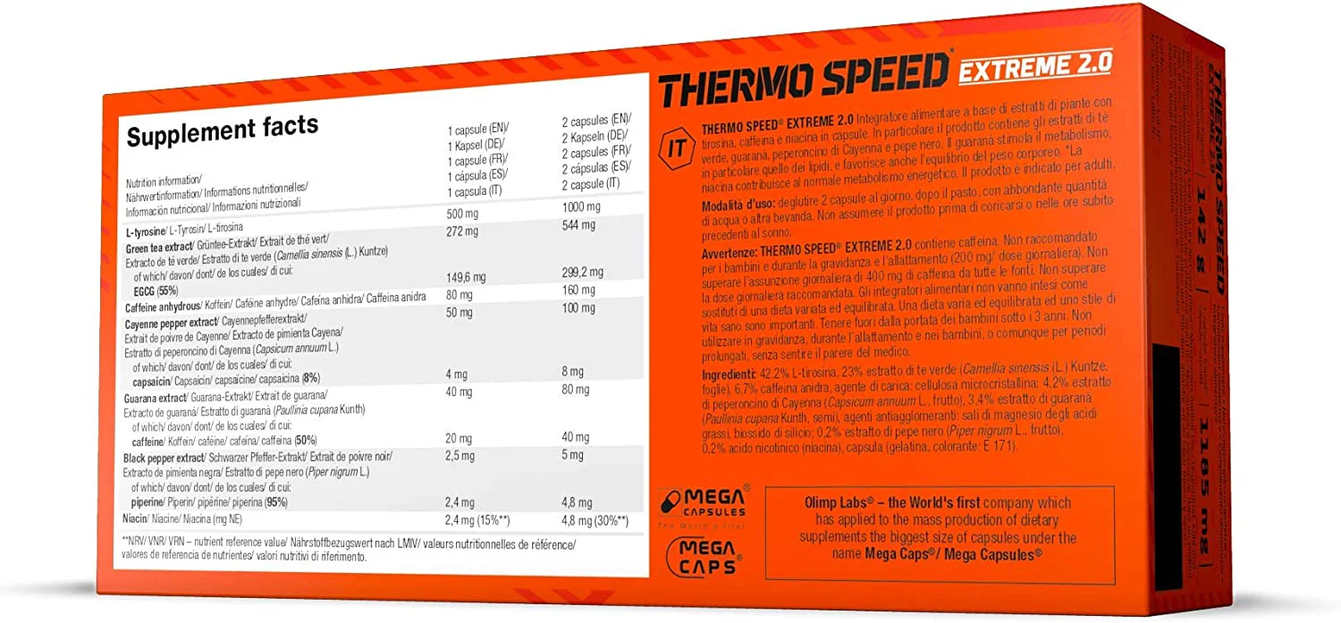 Thermo Speed® Extreme 2.0 (120 Kapseln) - Image 2