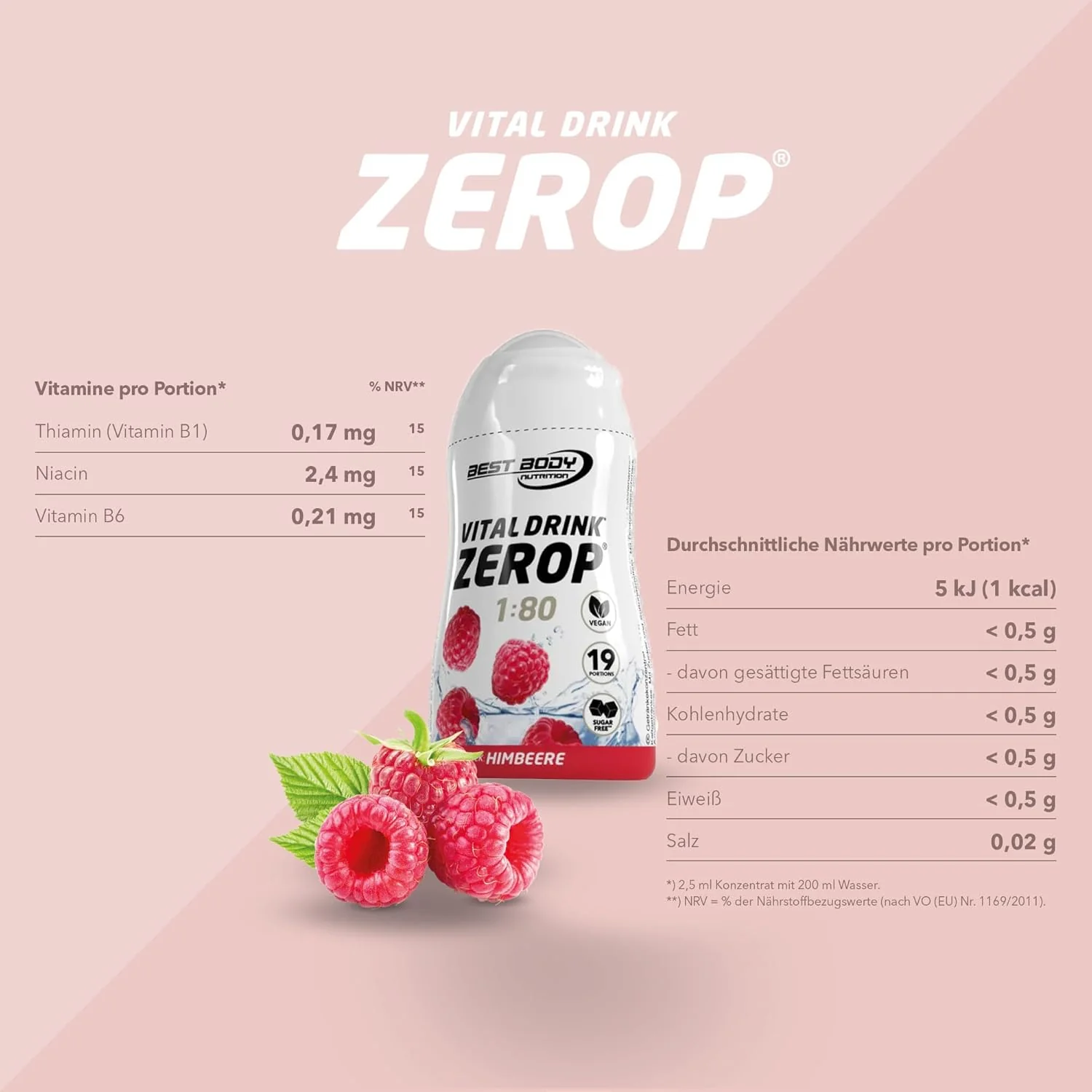 Vital Drink Zerop (48ml) - Image 9